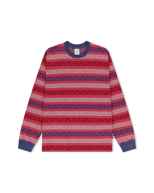 Y.E.S Palm Jacquard L/S