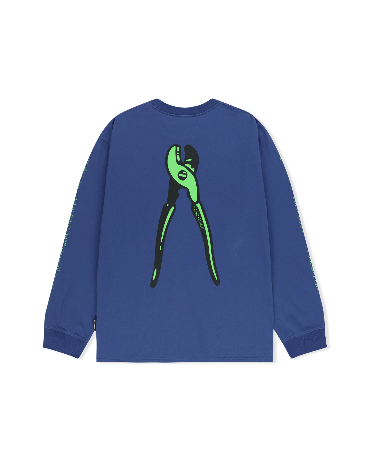 Y.E.S Wire Logo L/S