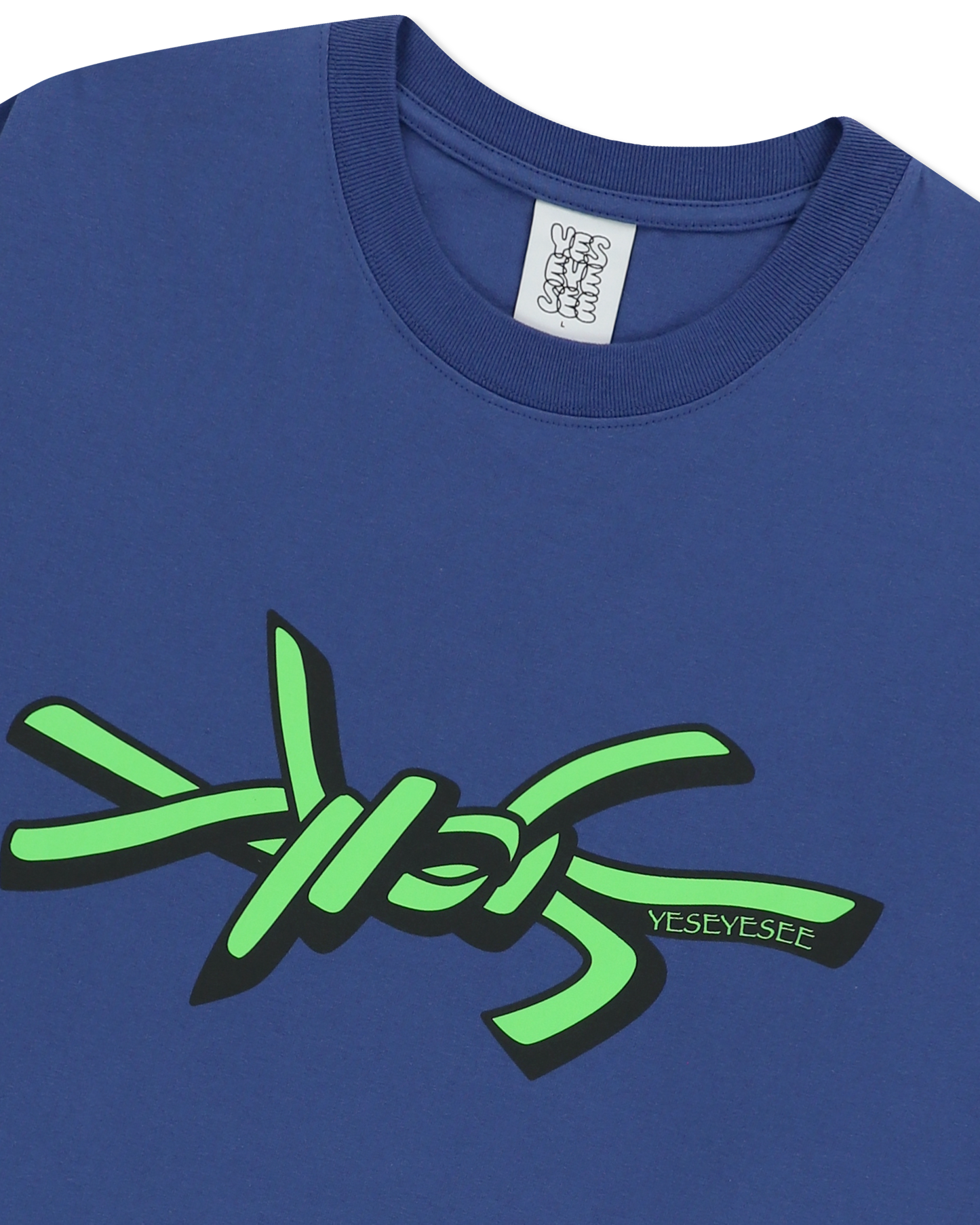 Y.E.S Wire Logo L/S
