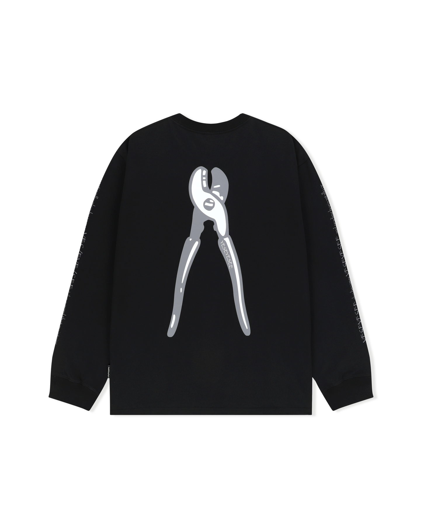 Y.E.S Wire Logo L/S