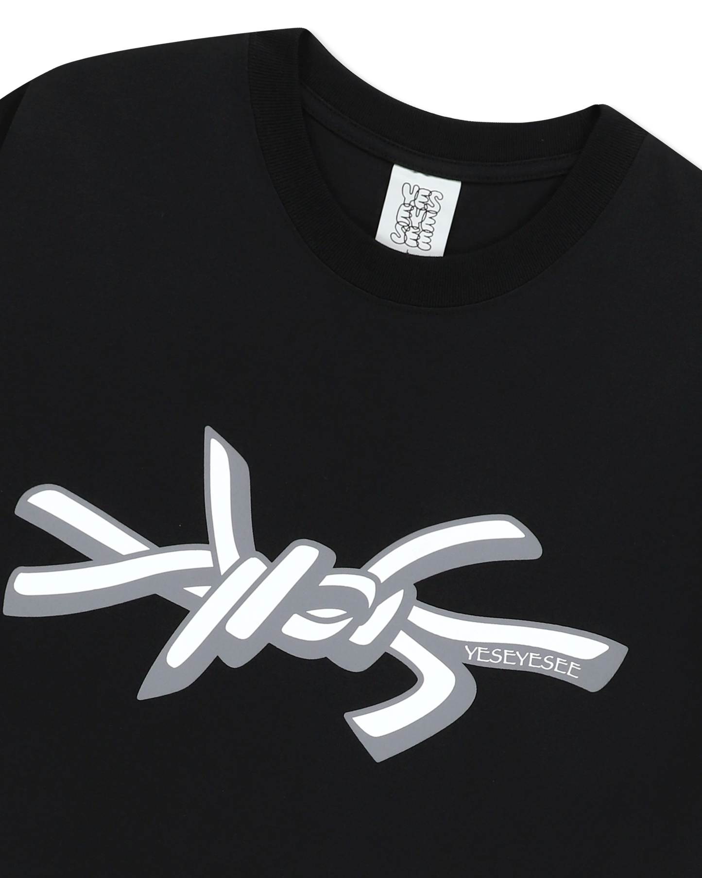 Y.E.S Wire Logo L/S