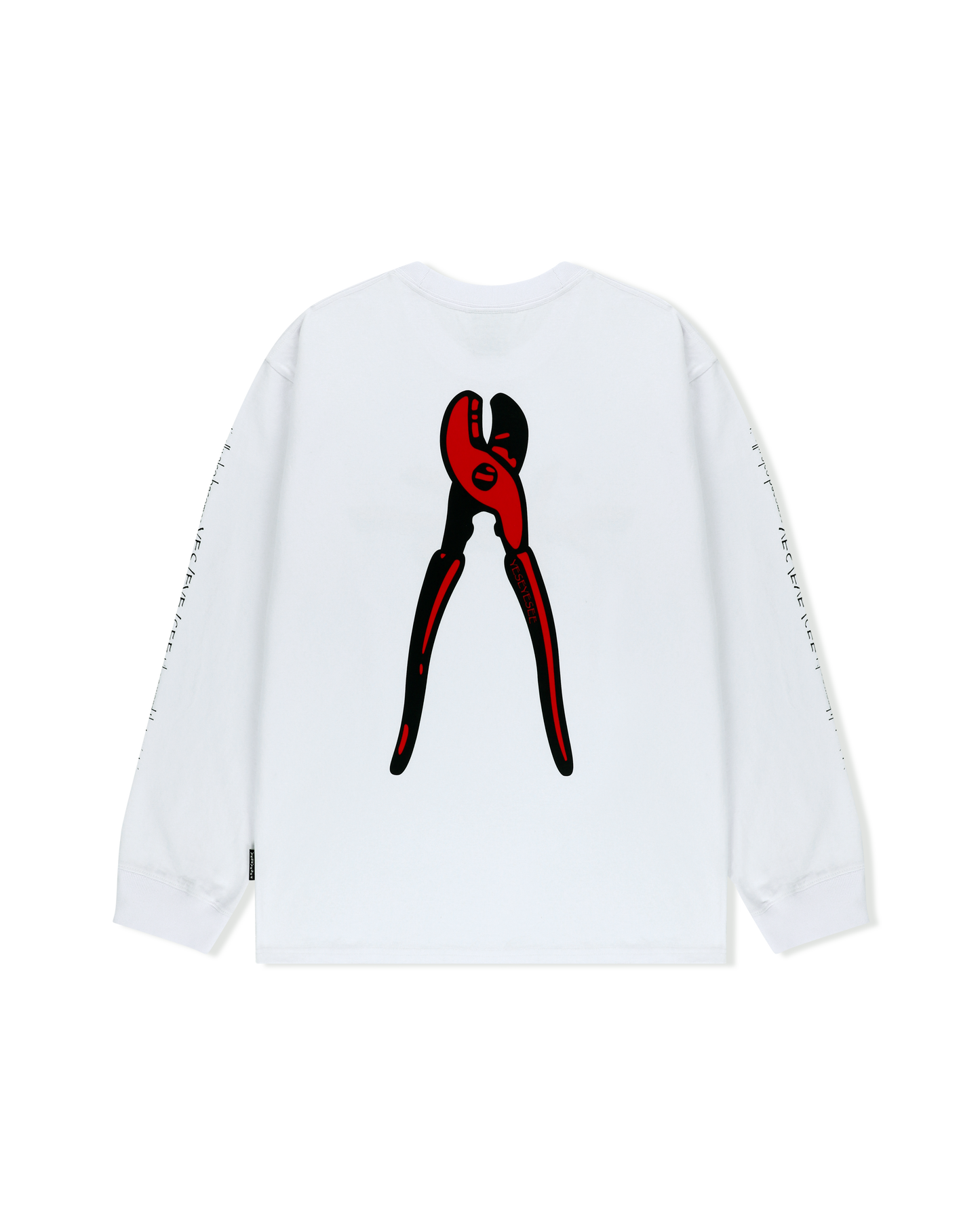 Y.E.S Wire Logo L/S