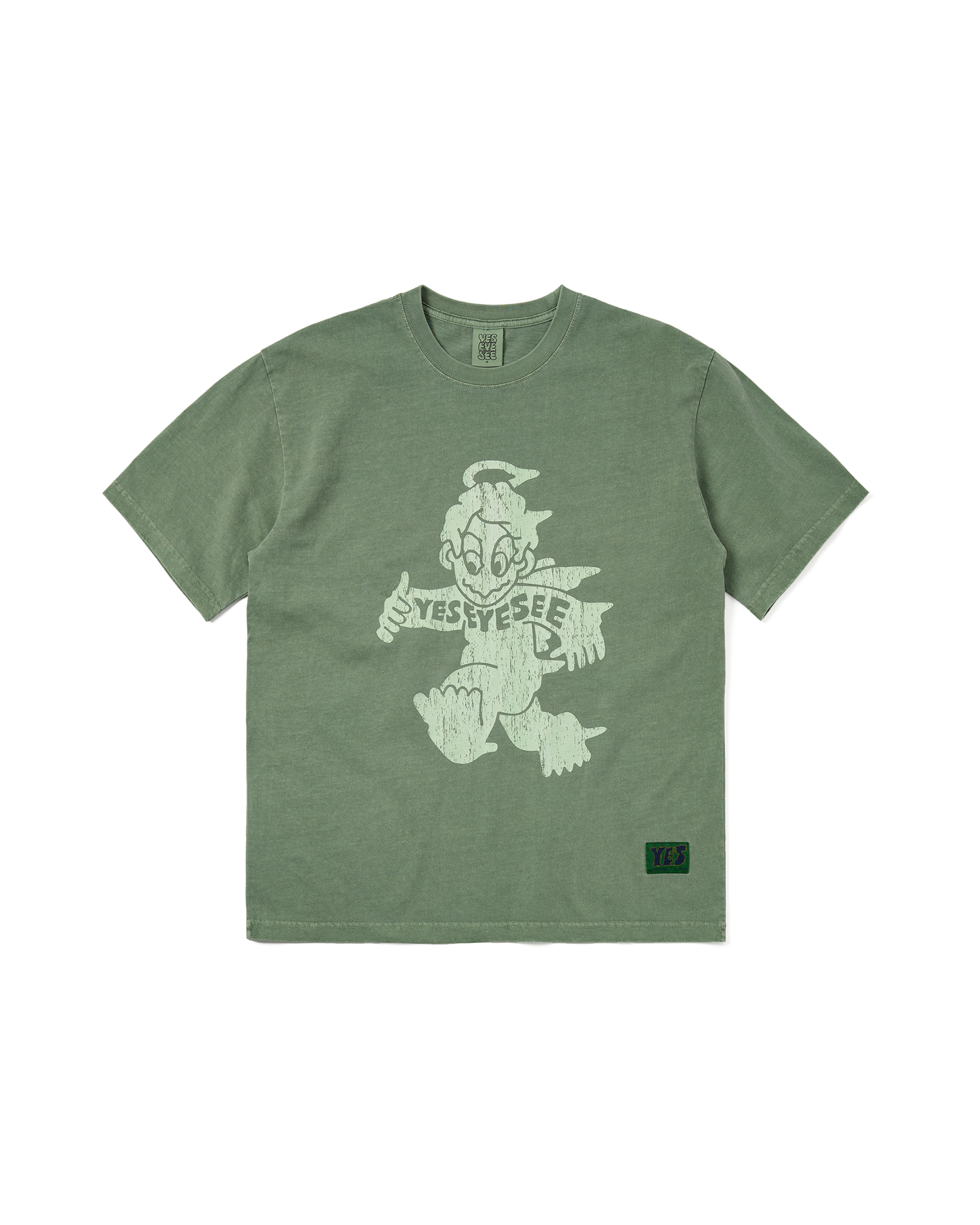 Y.E.S x Tappei Angel Pigment Tee
