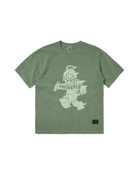 Y.E.S x Tappei Angel Pigment Tee