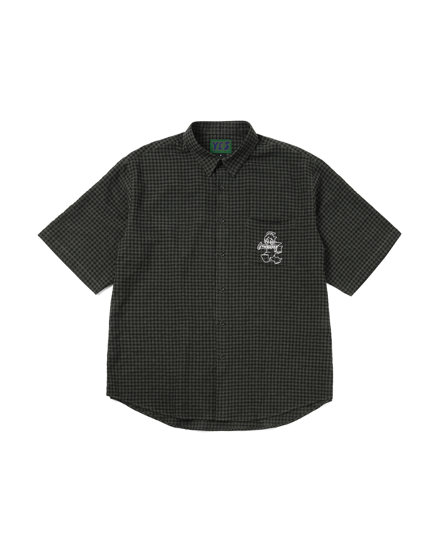 Y.E.S x Tappei Short Sleeve Check Shirt