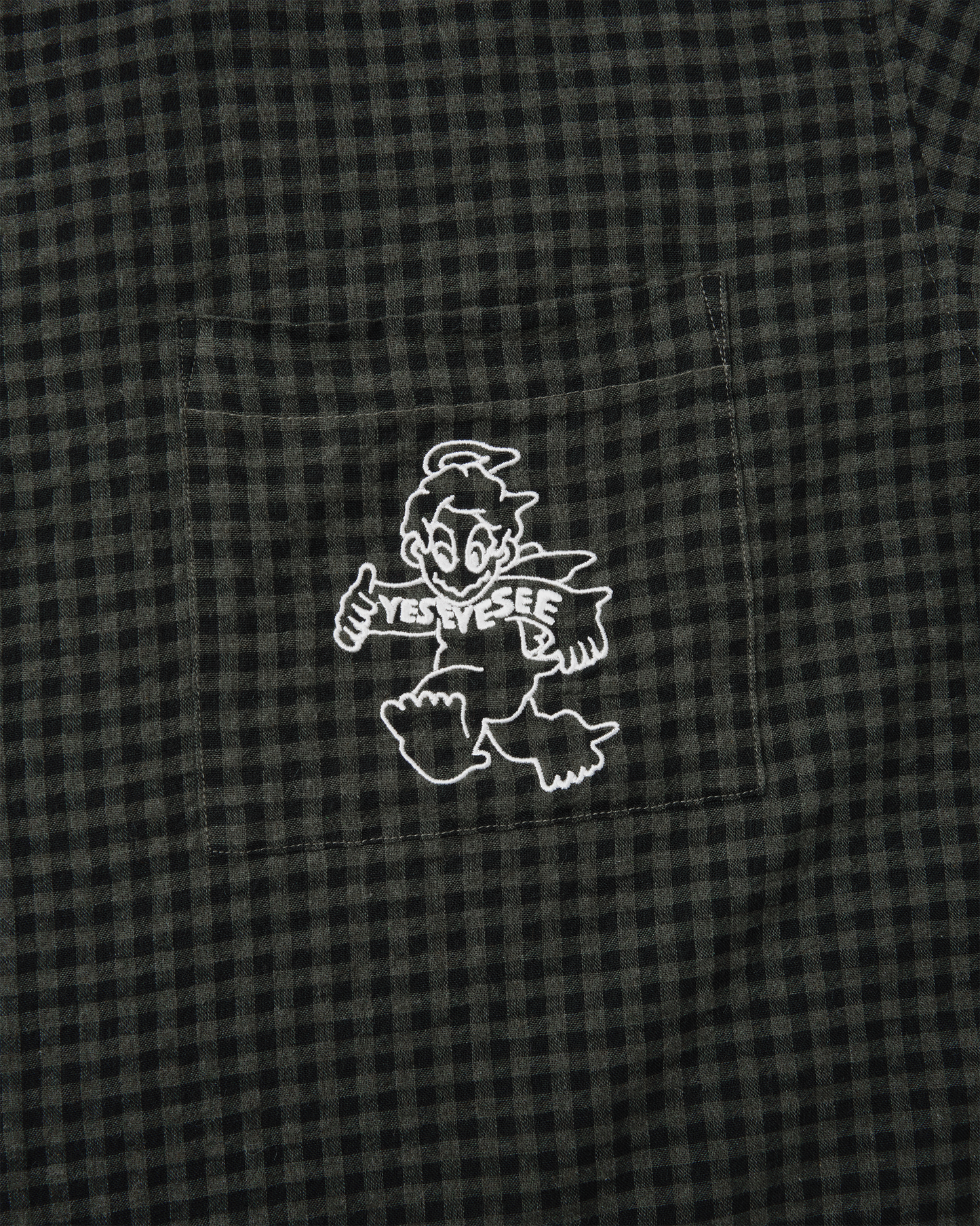 Y.E.S x Tappei Short Sleeve Check Shirt