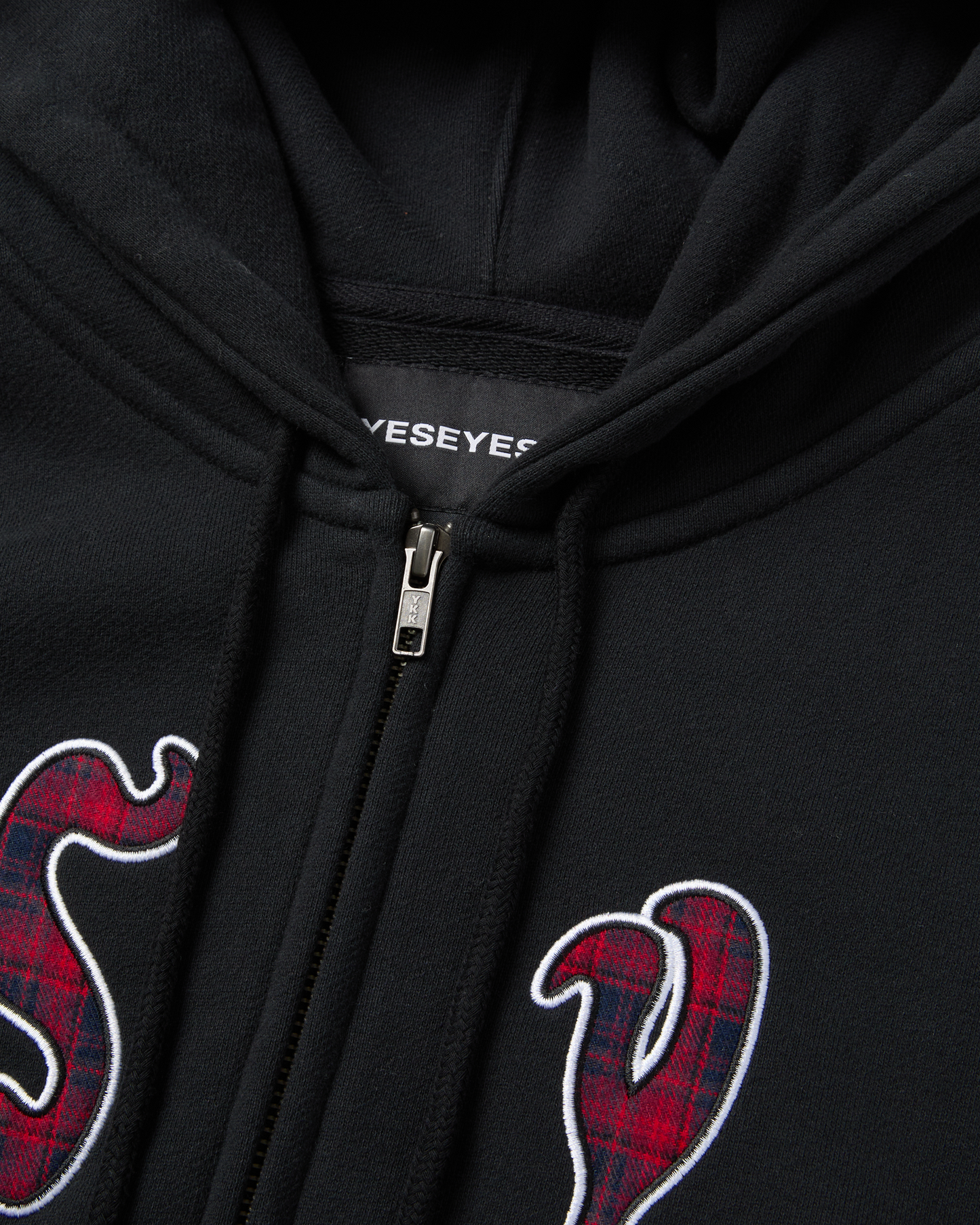 Y.E.S Bully Check Zip-up Hoodie