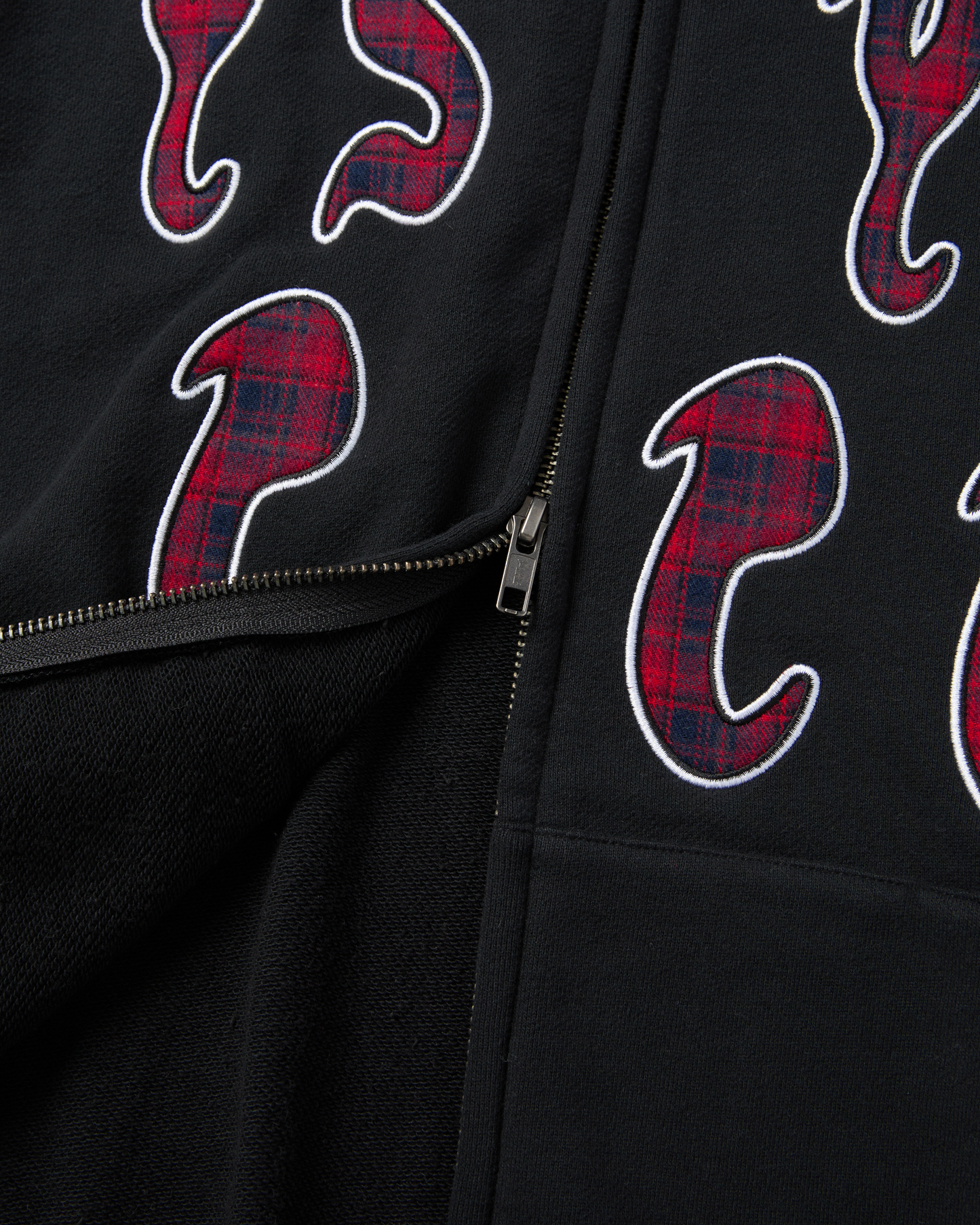 Y.E.S Bully Check Zip-up Hoodie