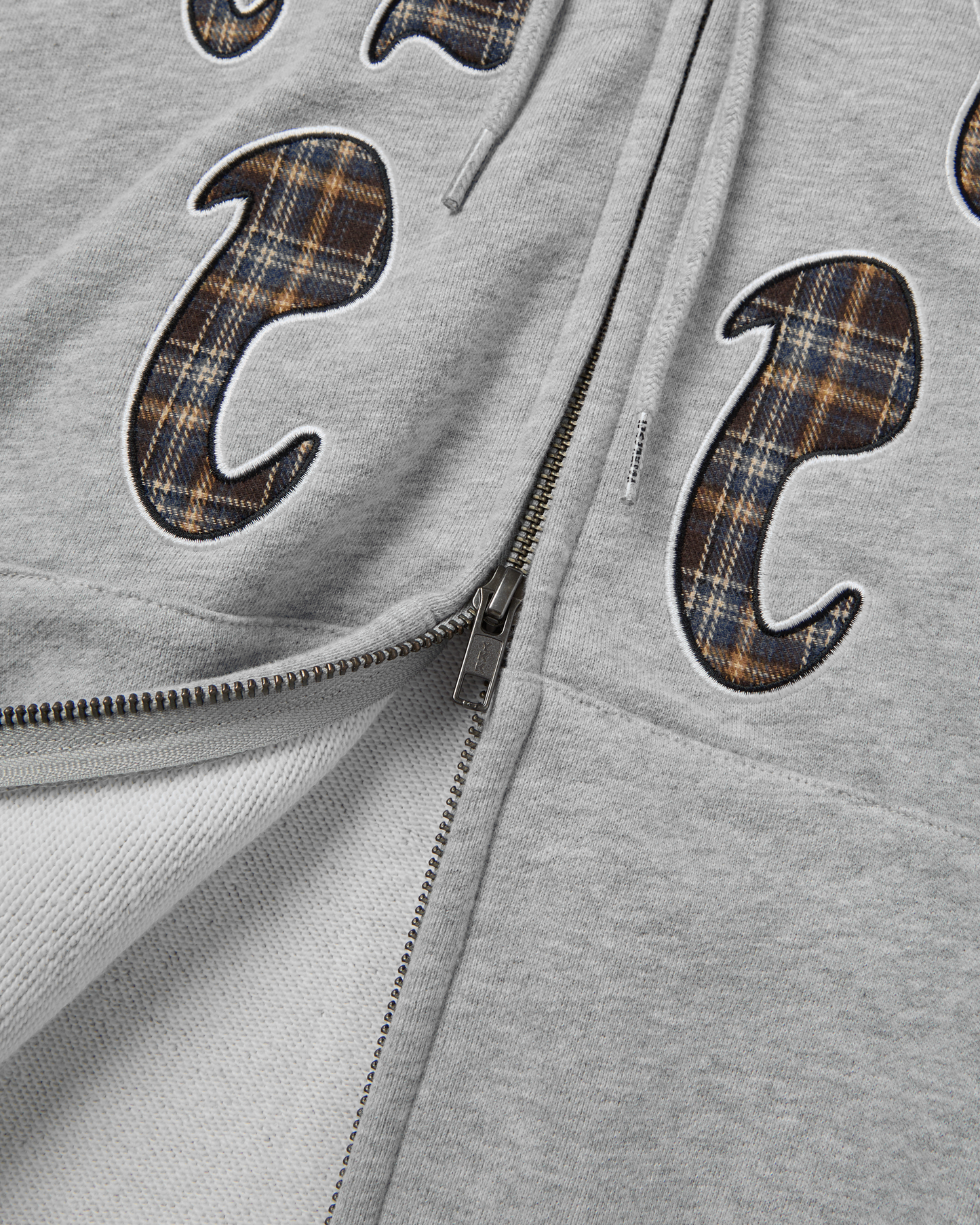 Y.E.S Bully Check Zip-up Hoodie