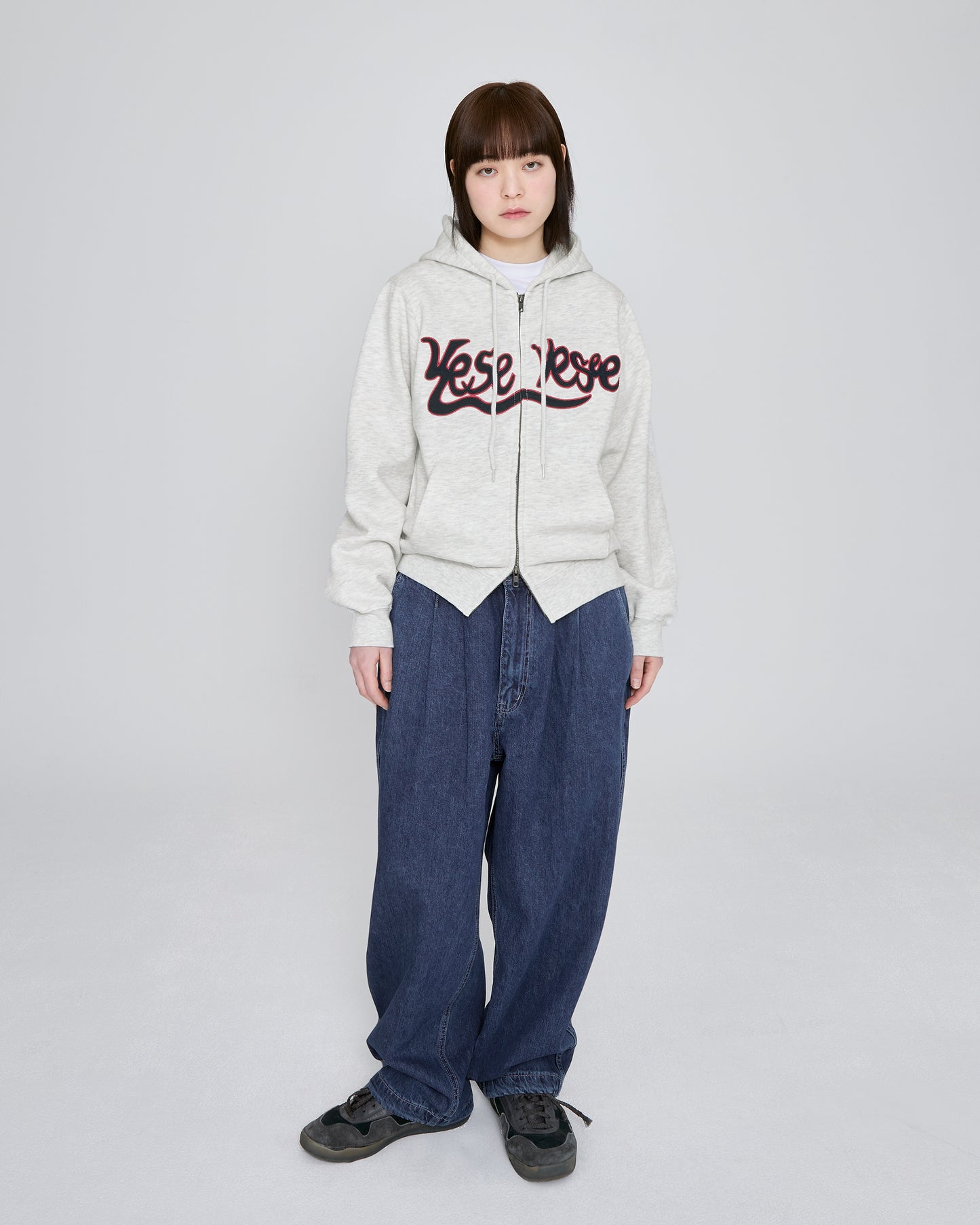 Adjustable X-Hook Easy Denim Pants
