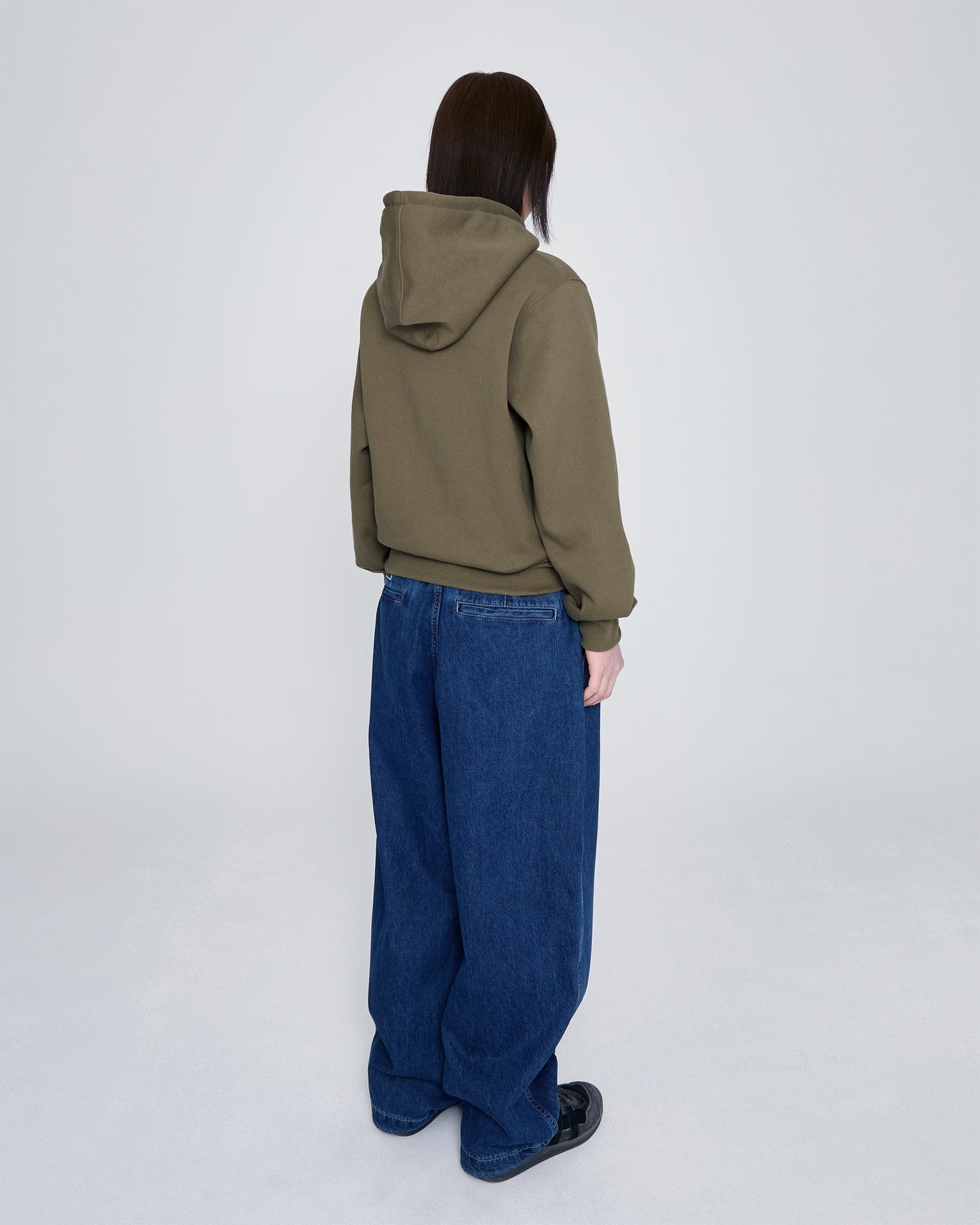 Y.E.S Snail Logo Zip-up Hoodie