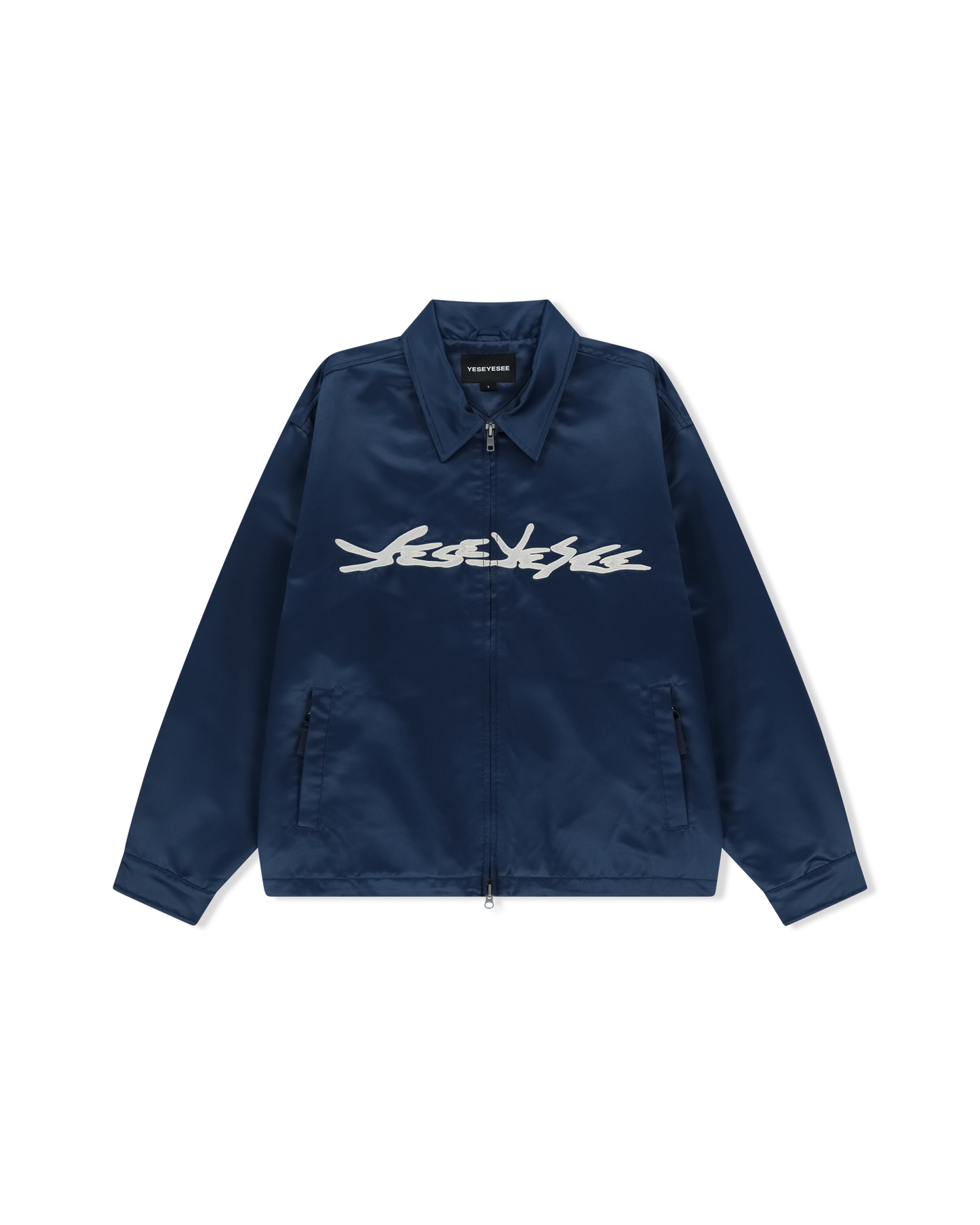 Chain Stitch Logo Coach Jacket