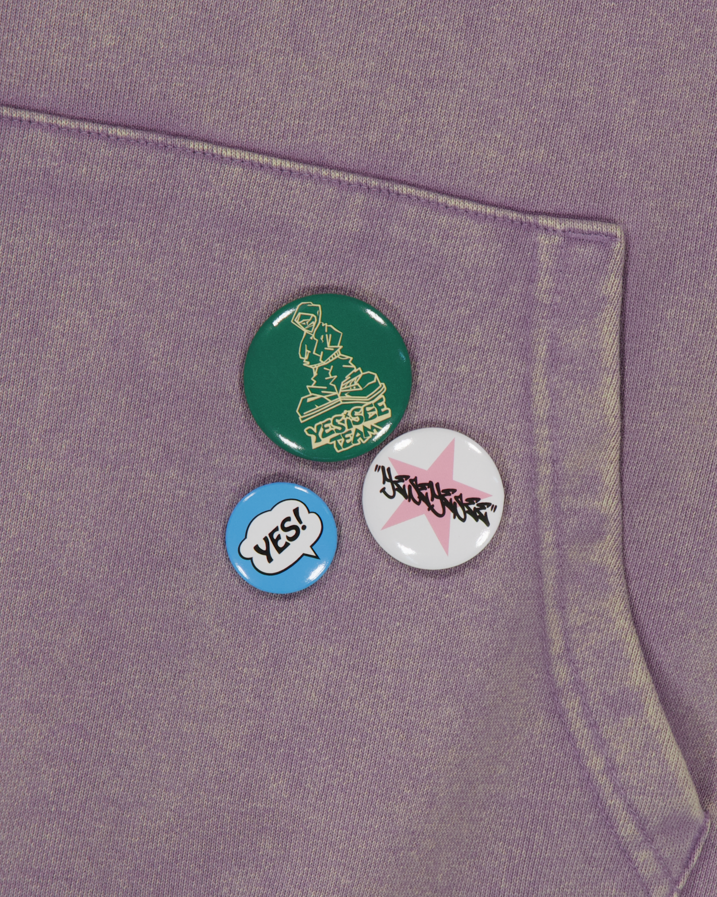 Y.E.S Badges Hoodie