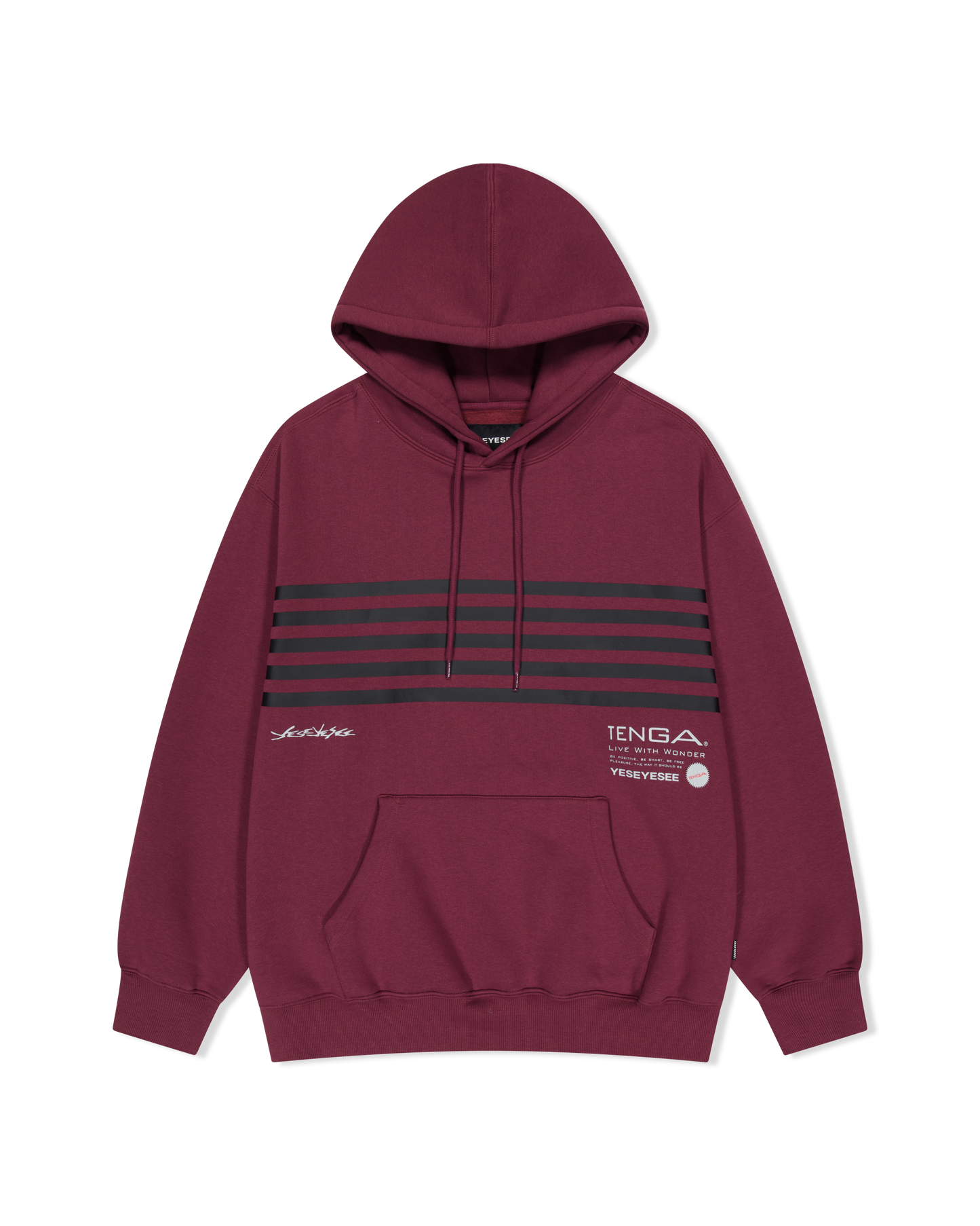 Tenga x Y.E.S Stripe Hoodie
