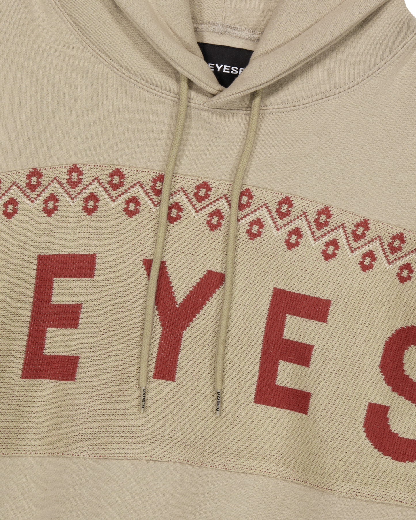 Y.E.S Jacquard Skull Hoodie