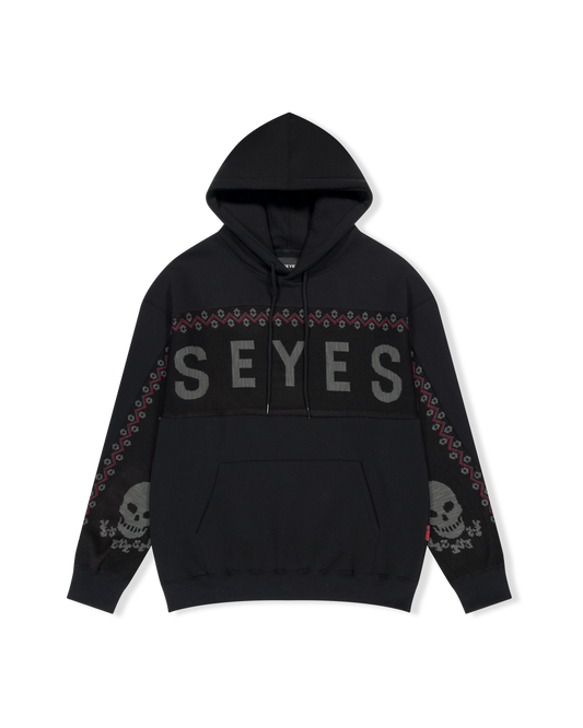Y.E.S Jacquard Skull Hoodie
