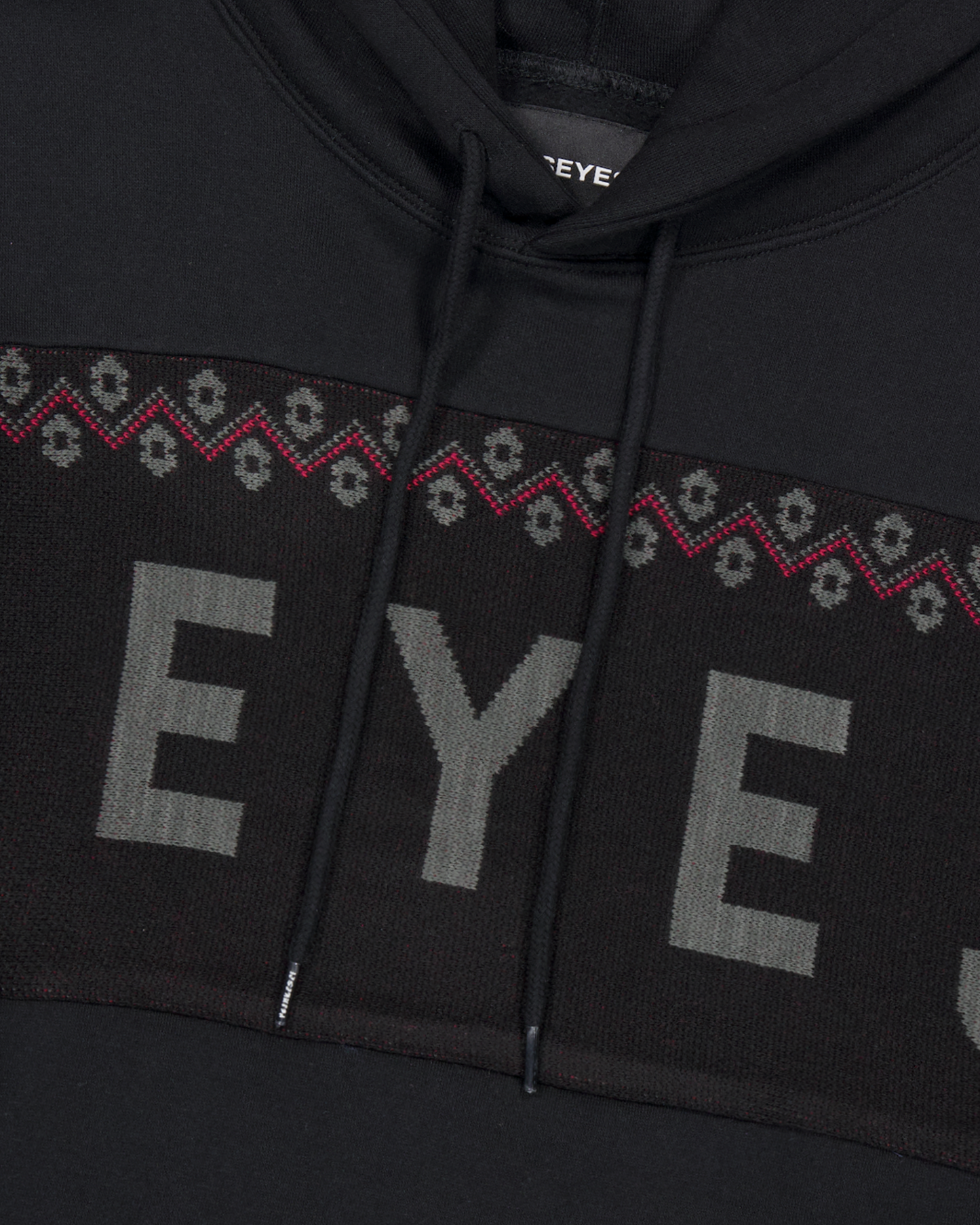 Y.E.S Jacquard Skull Hoodie
