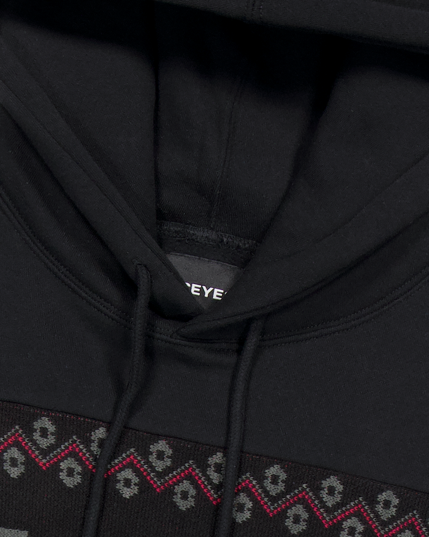 Y.E.S Jacquard Skull Hoodie