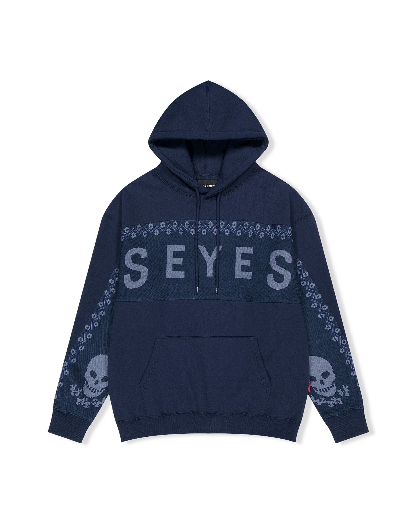 Y.E.S Jacquard Skull Hoodie