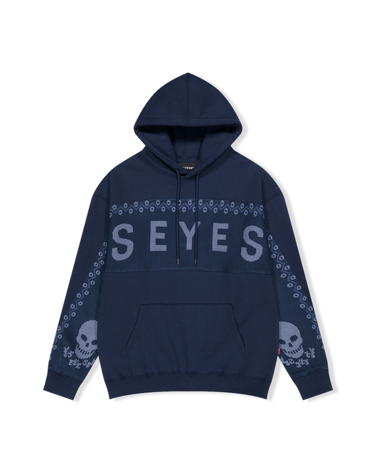 Y.E.S Jacquard Skull Hoodie