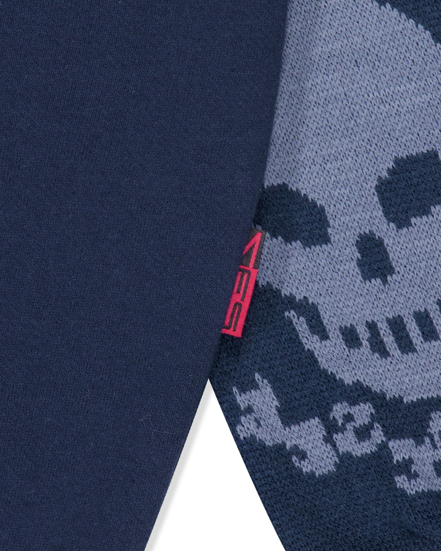 Y.E.S Jacquard Skull Hoodie