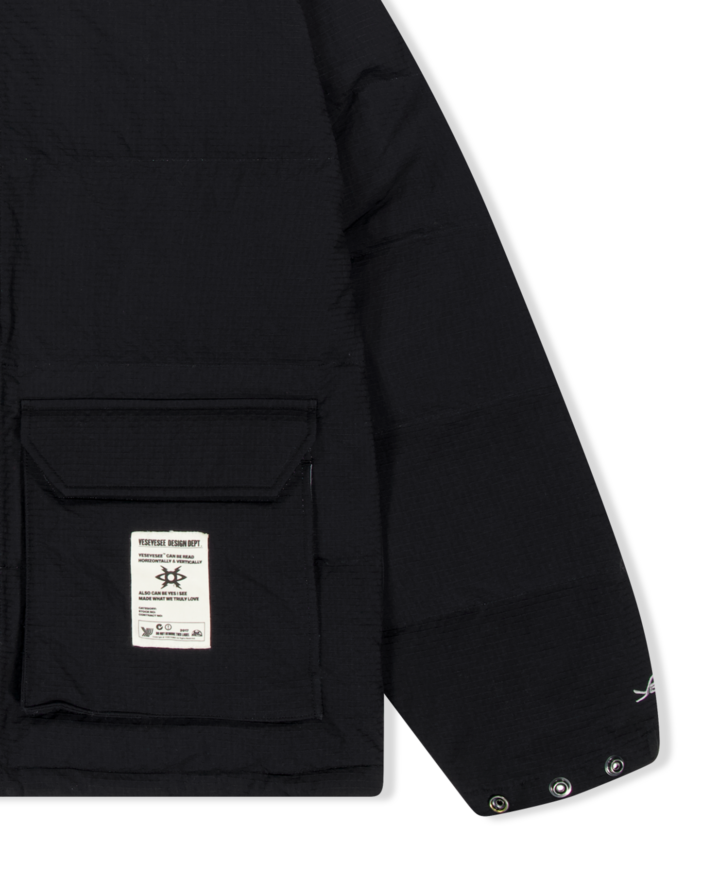 Rib Down Jacket