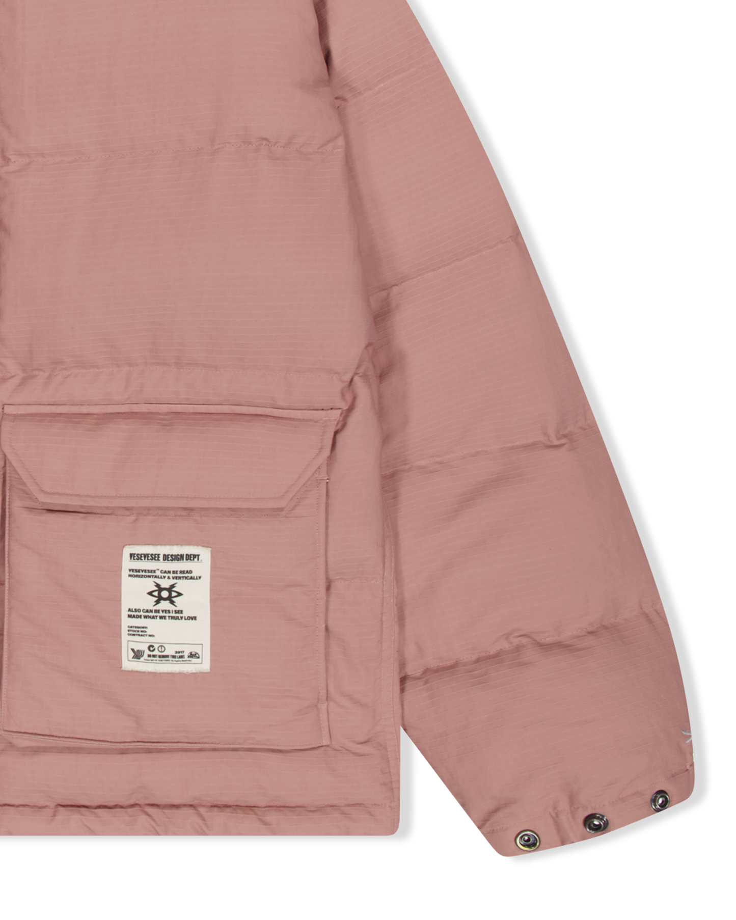 Rib Down Jacket