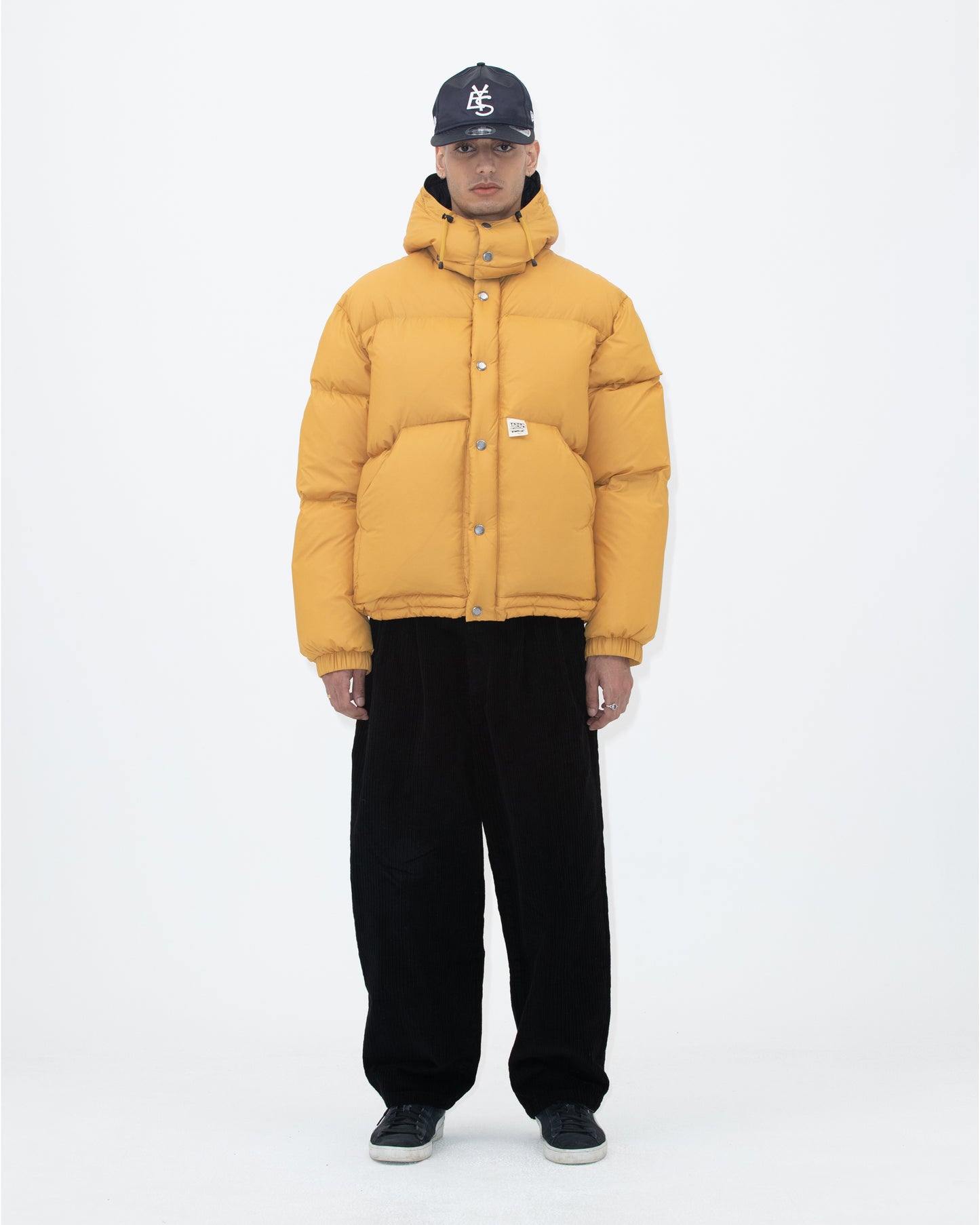 Cord Tucked Pants