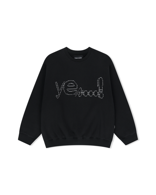 Y.E.S Dotted Logo Sweatshirt