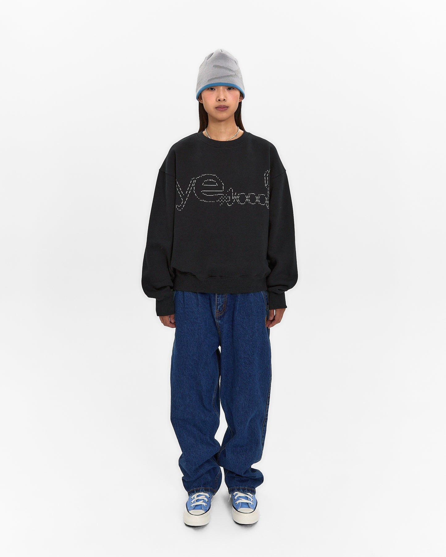 Y.E.S Dotted Logo Sweatshirt