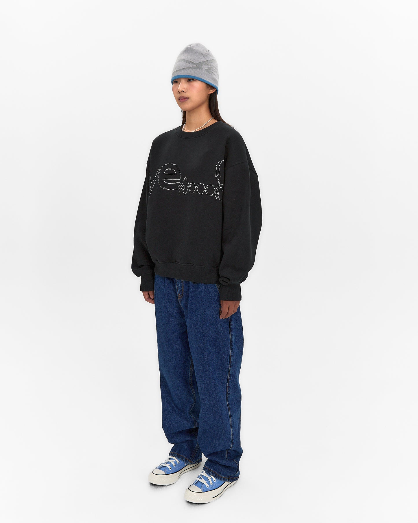 Y.E.S Dotted Logo Sweatshirt