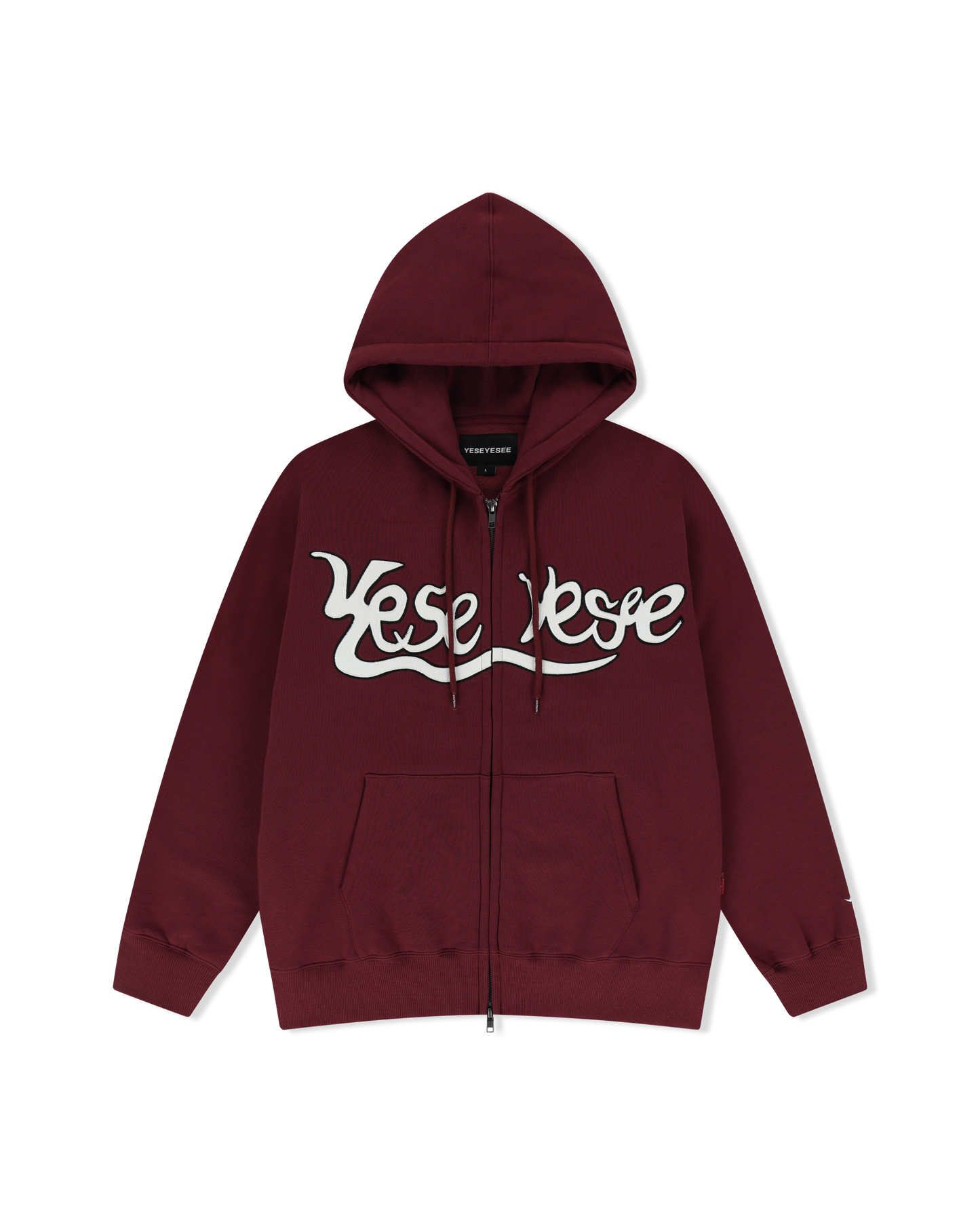 Y.E.S Snail Logo Zip-up Hoodie