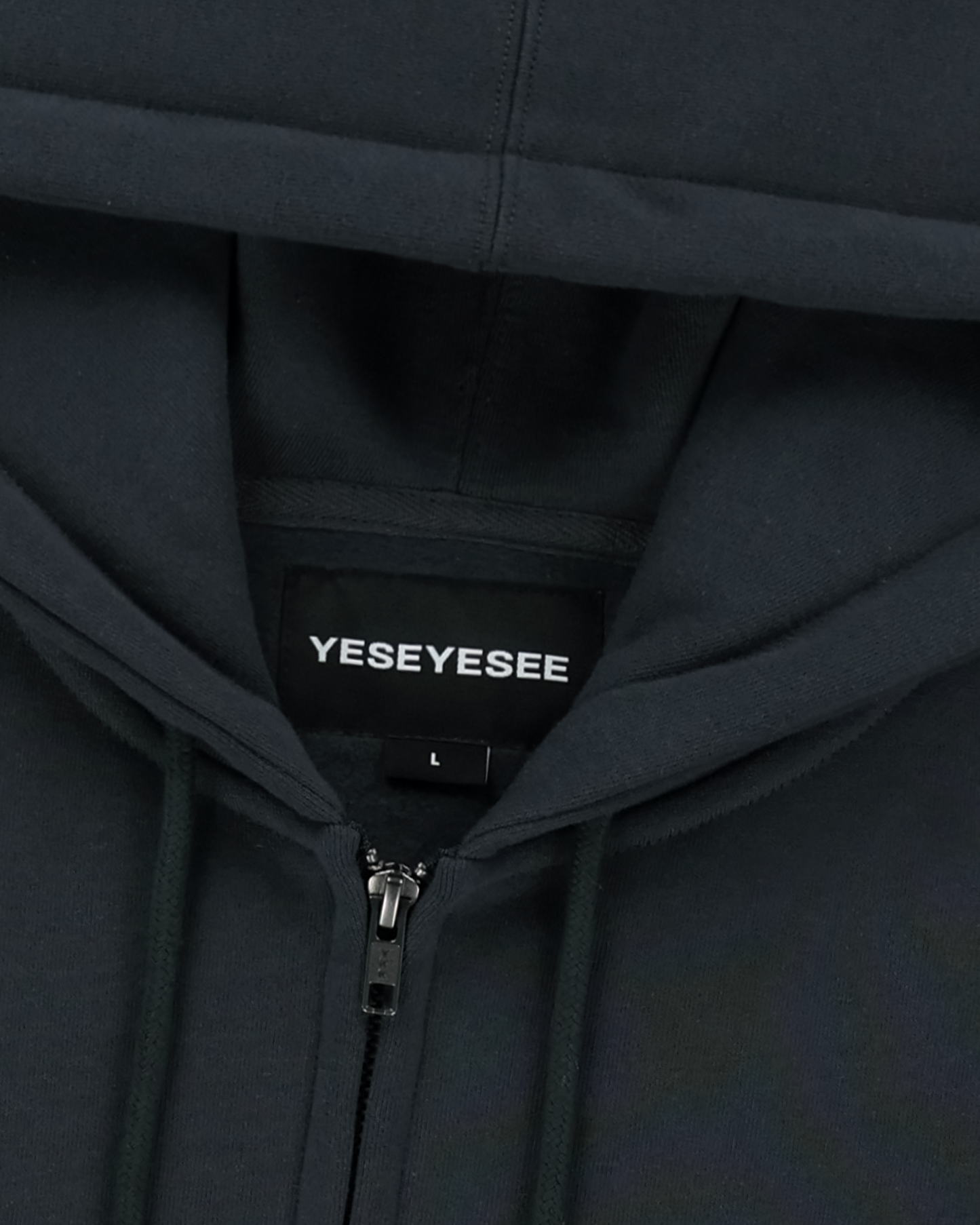 Y.E.S Snail Logo Zip-up Hoodie