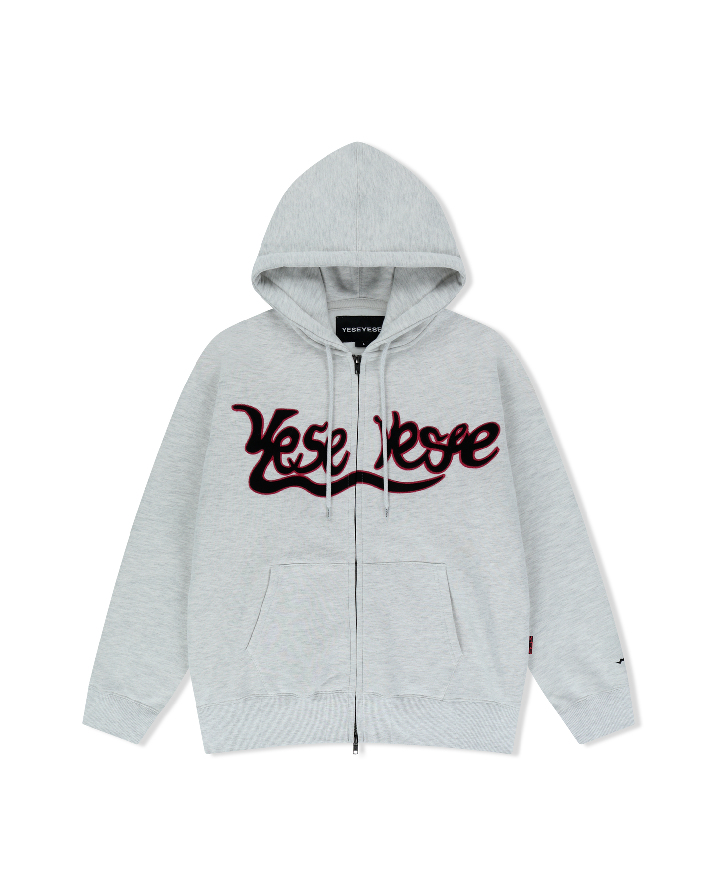 Y.E.S Snail Logo Zip-up Hoodie