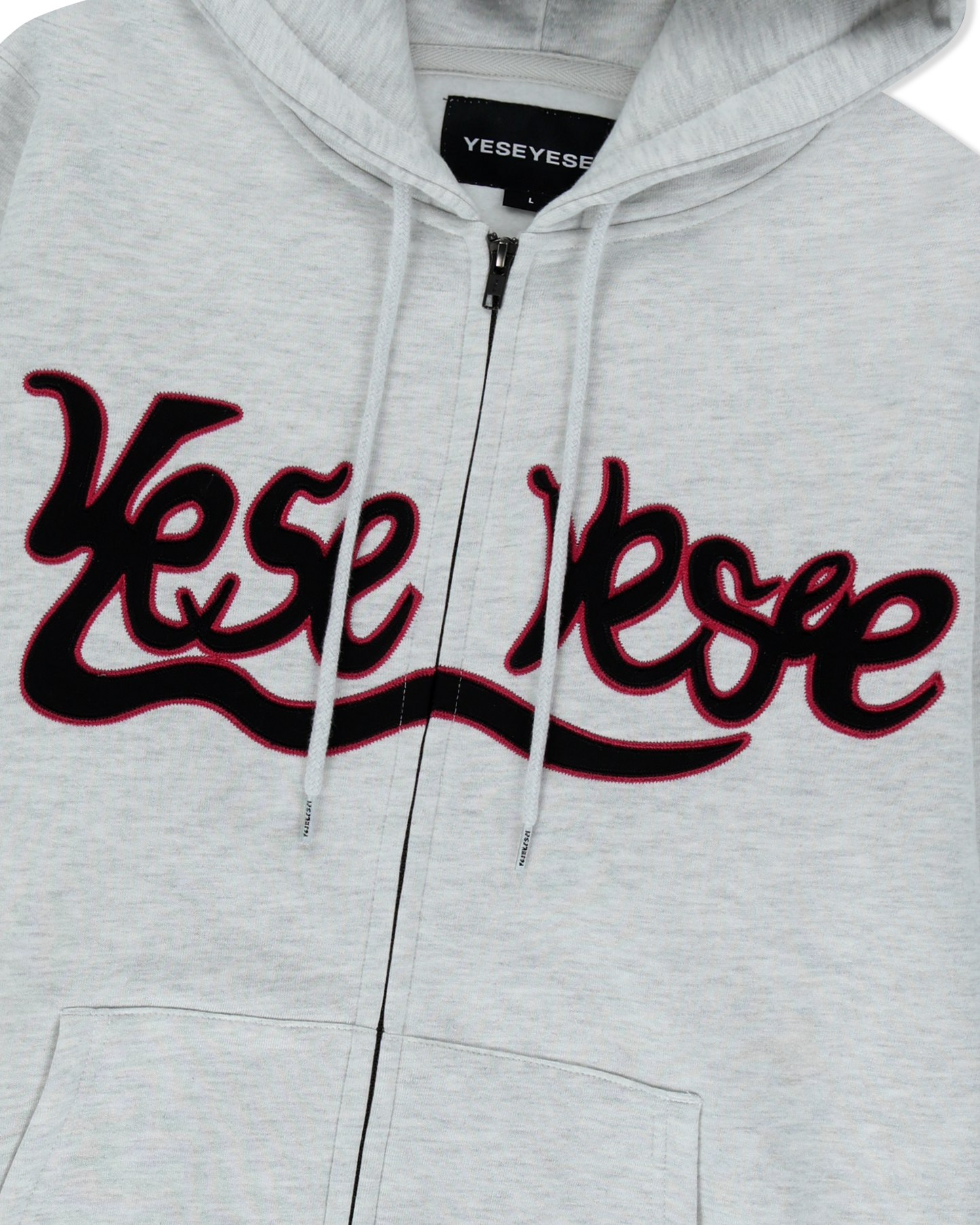 Y.E.S Snail Logo Zip-up Hoodie