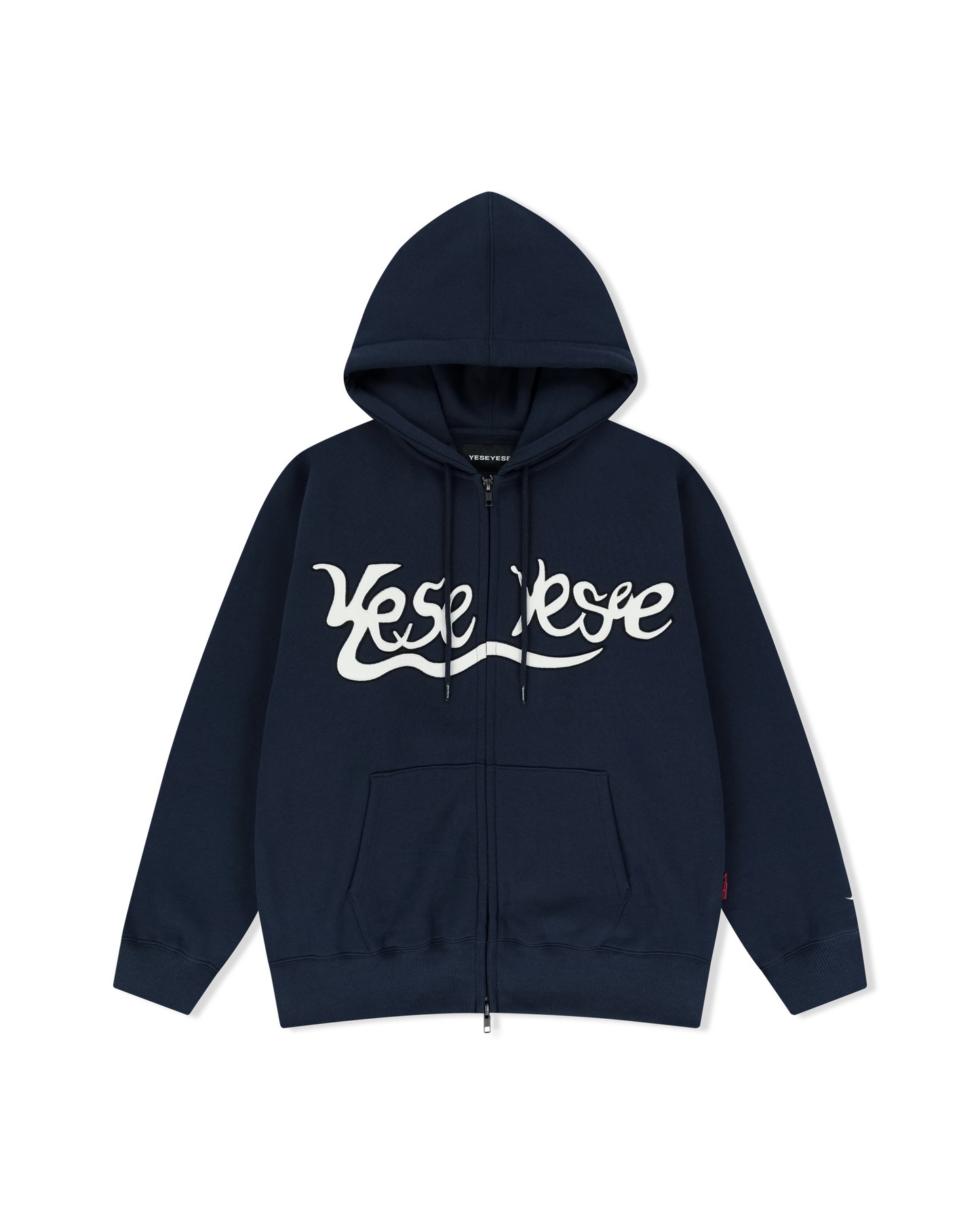 Y.E.S Snail Logo Zip-up Hoodie