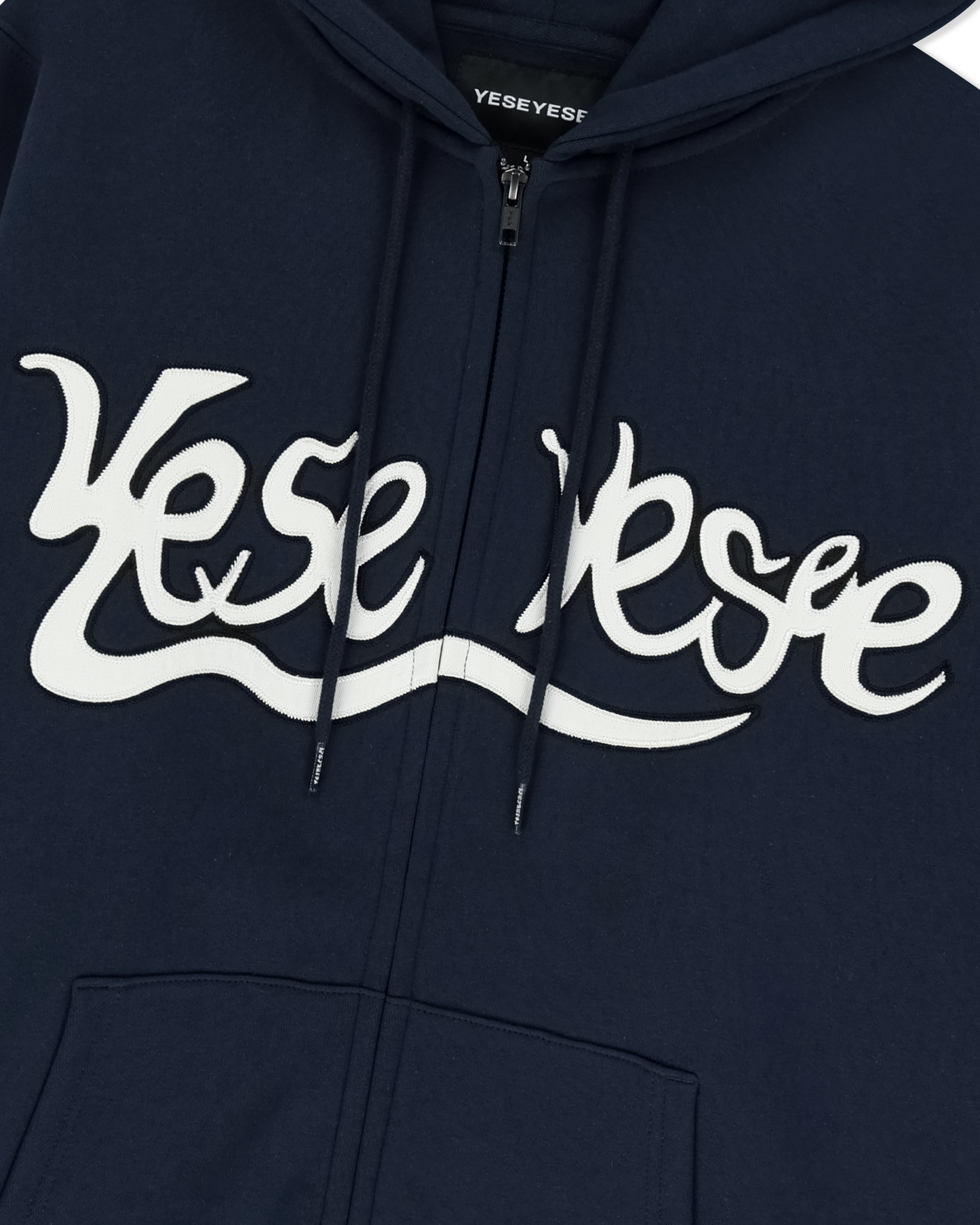 Y.E.S Snail Logo Zip-up Hoodie