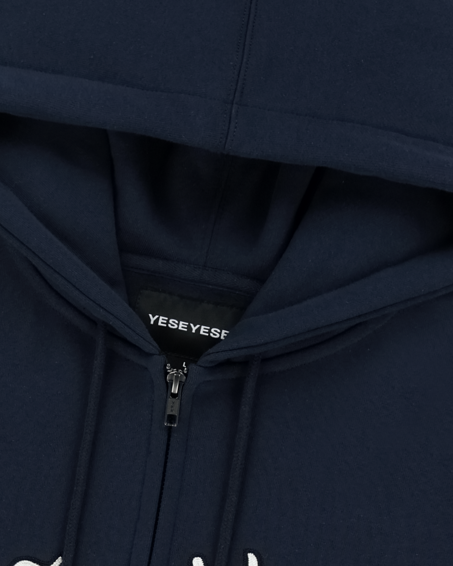 Y.E.S Snail Logo Zip-up Hoodie