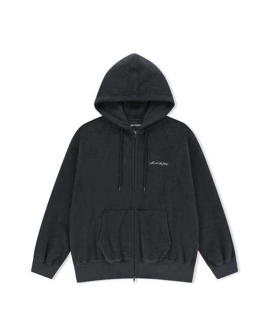 Y.E.S Brushed Zip up Hoodie
