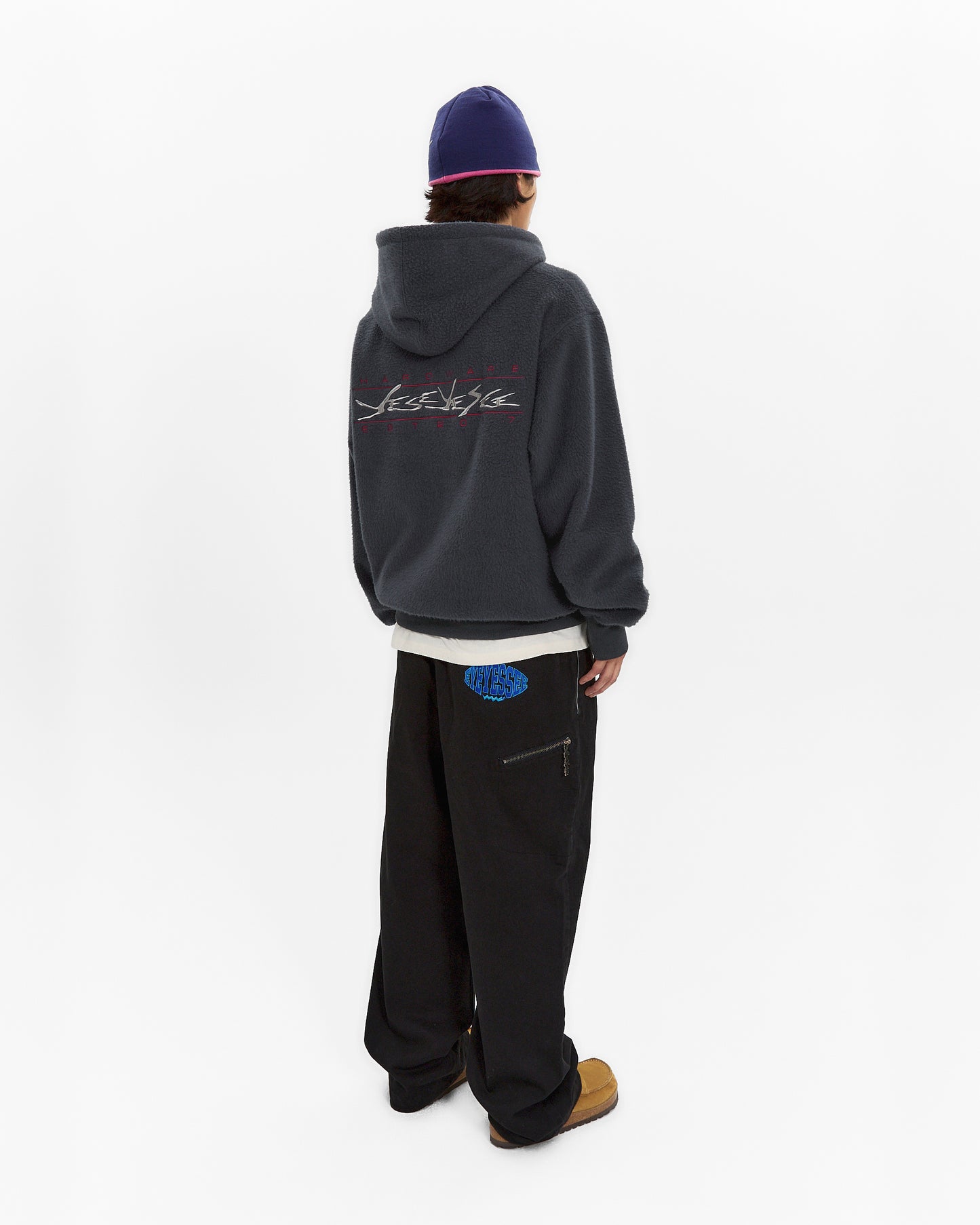 Y.E.S Brushed Zip up Hoodie