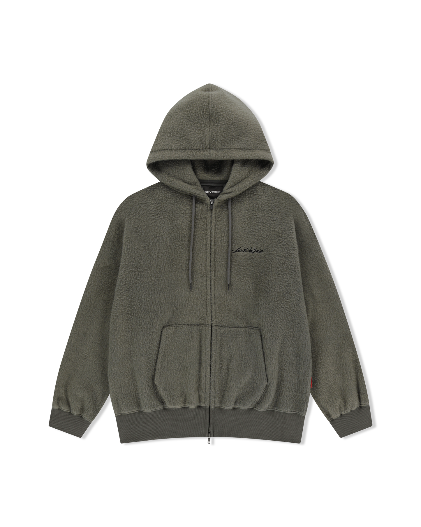 Y.E.S Brushed Zip up Hoodie