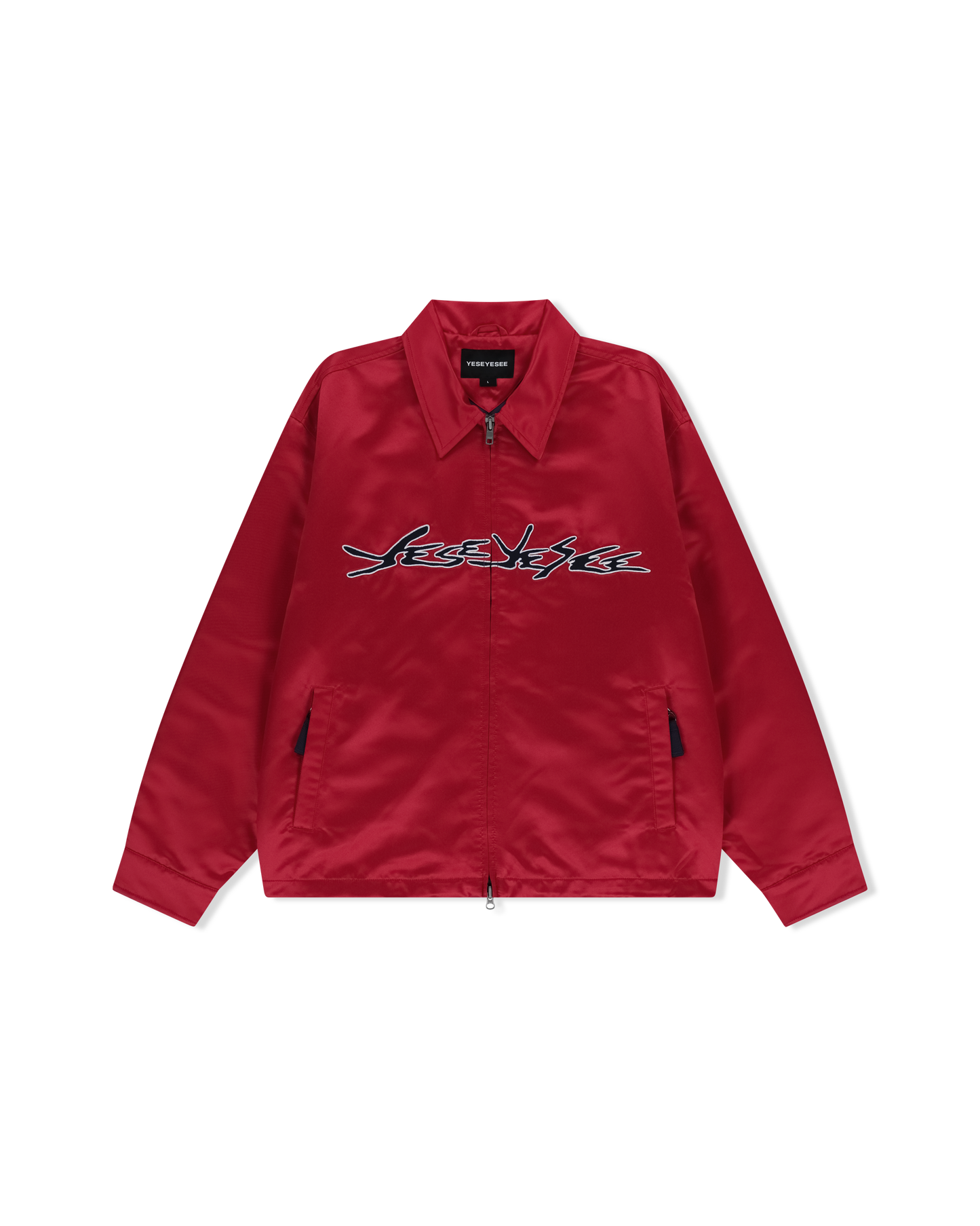 Chain Stitch Logo Coach Jacket