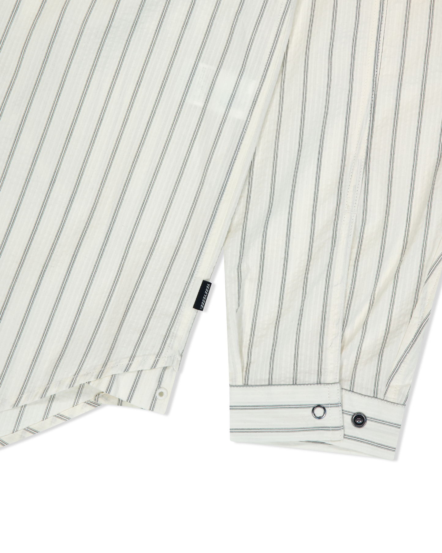 Hi Neck Two Way Zip Up Shirt