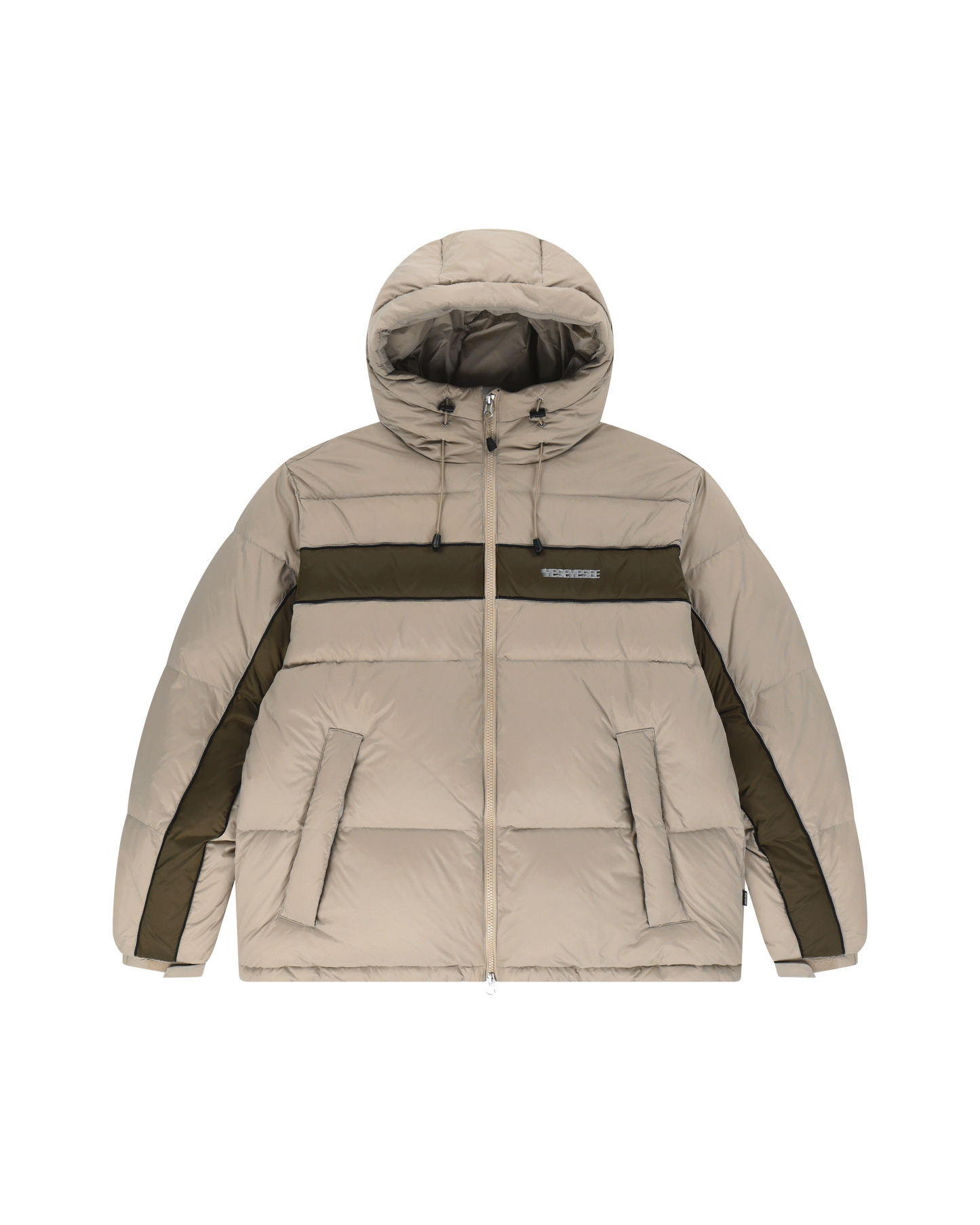 Paneled Down Jacket