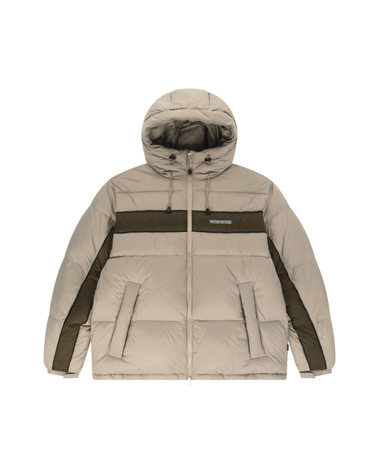 Paneled Down Jacket