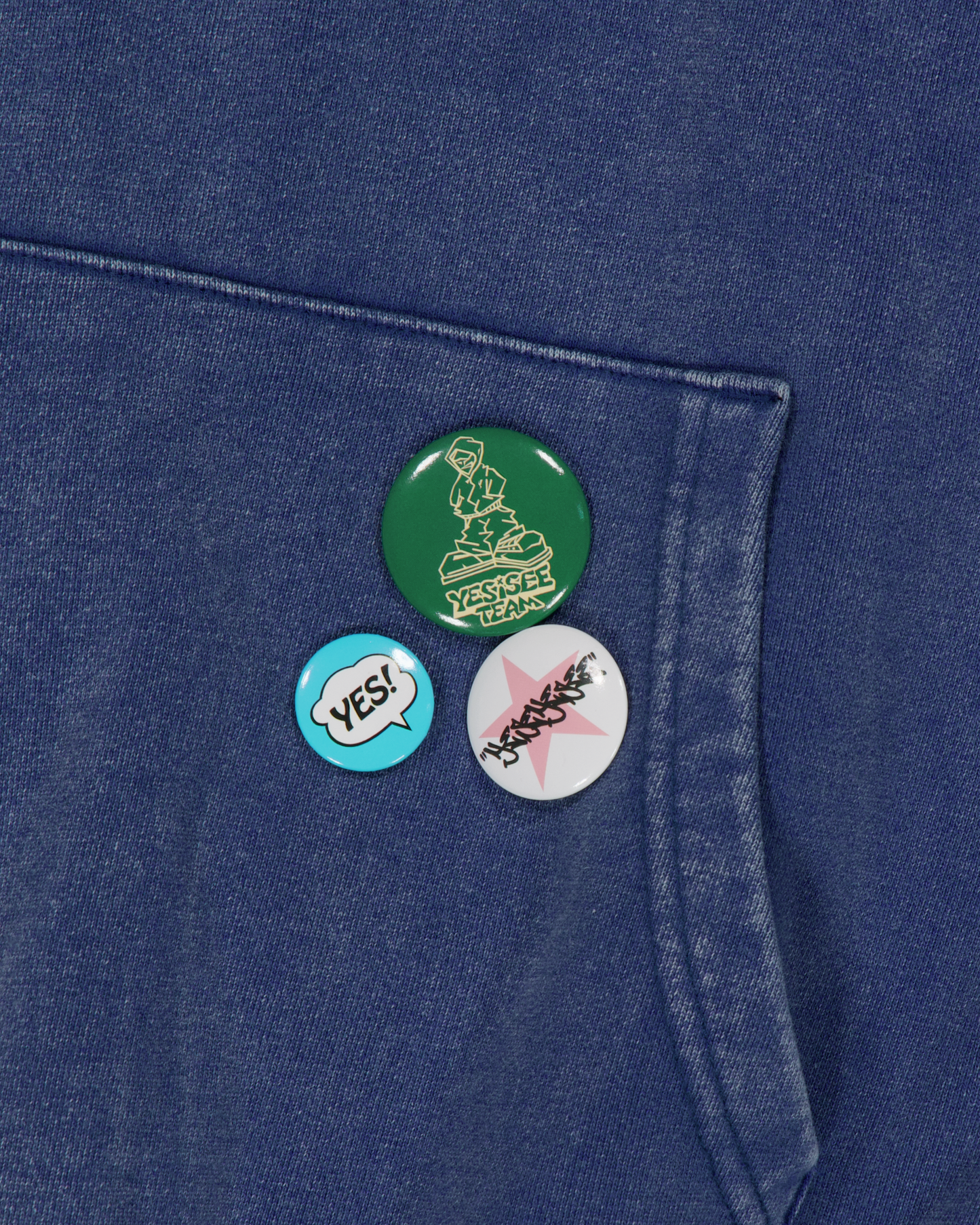 Y.E.S Badges Hoodie