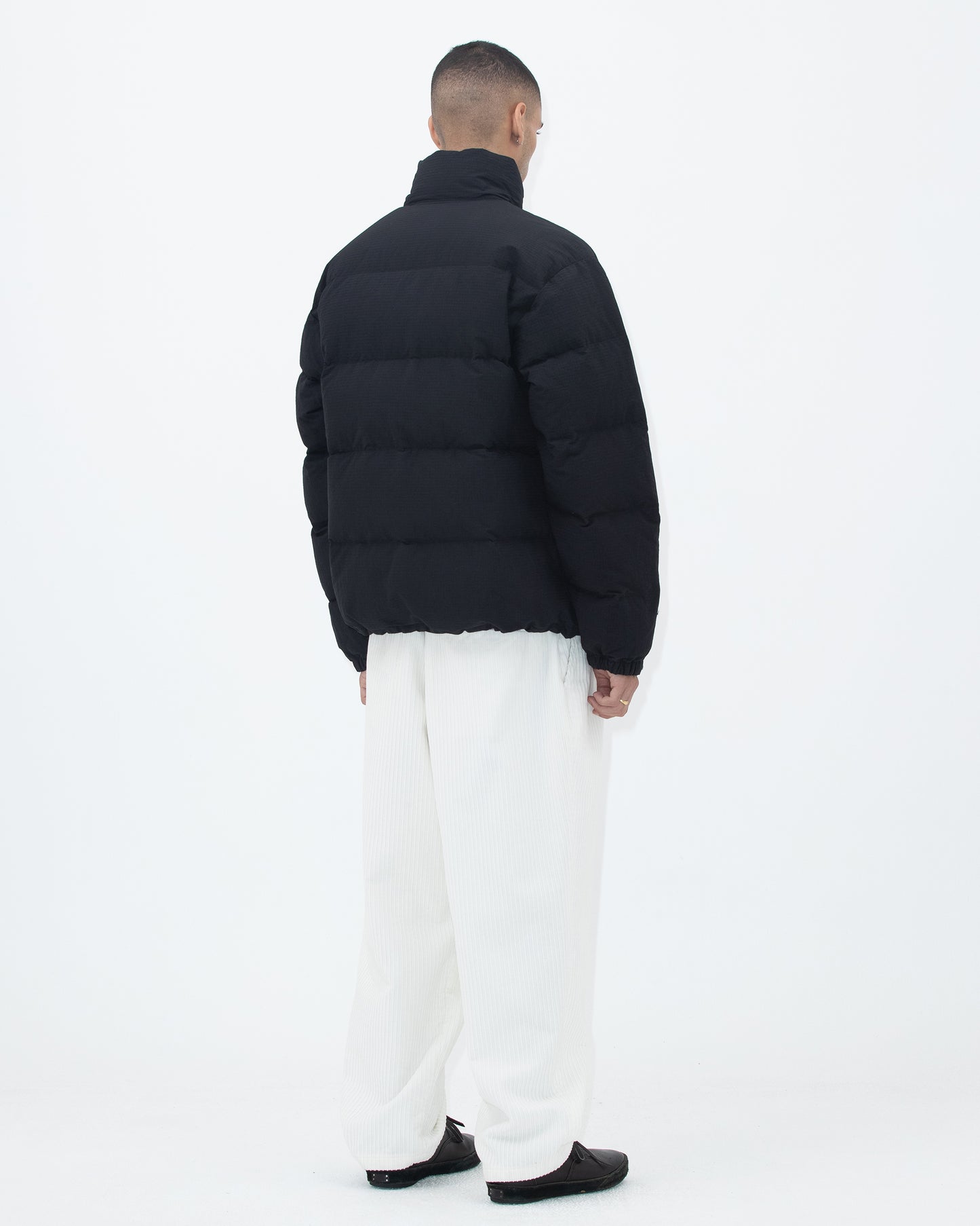 Cord Tucked Pants