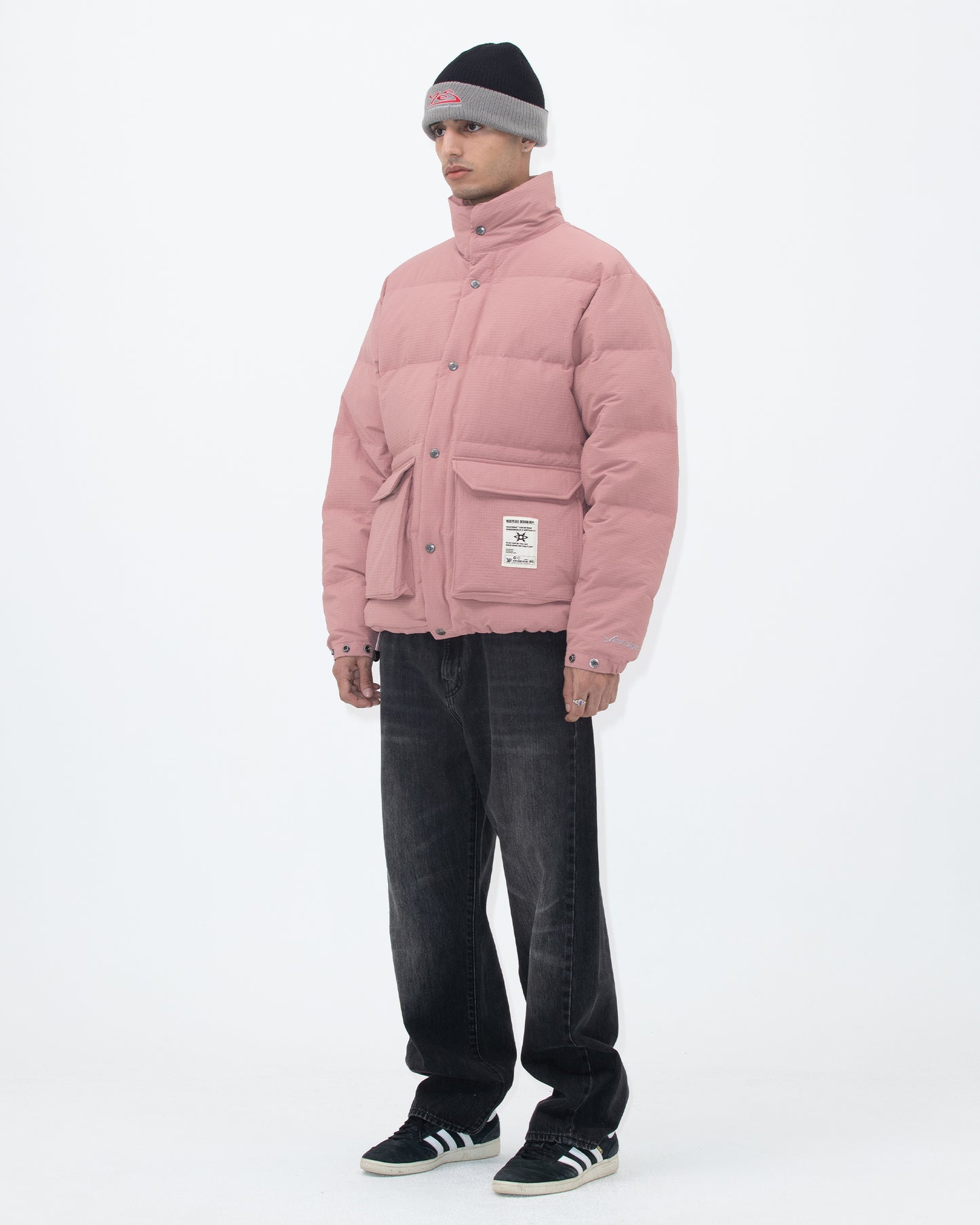Rib Down Jacket