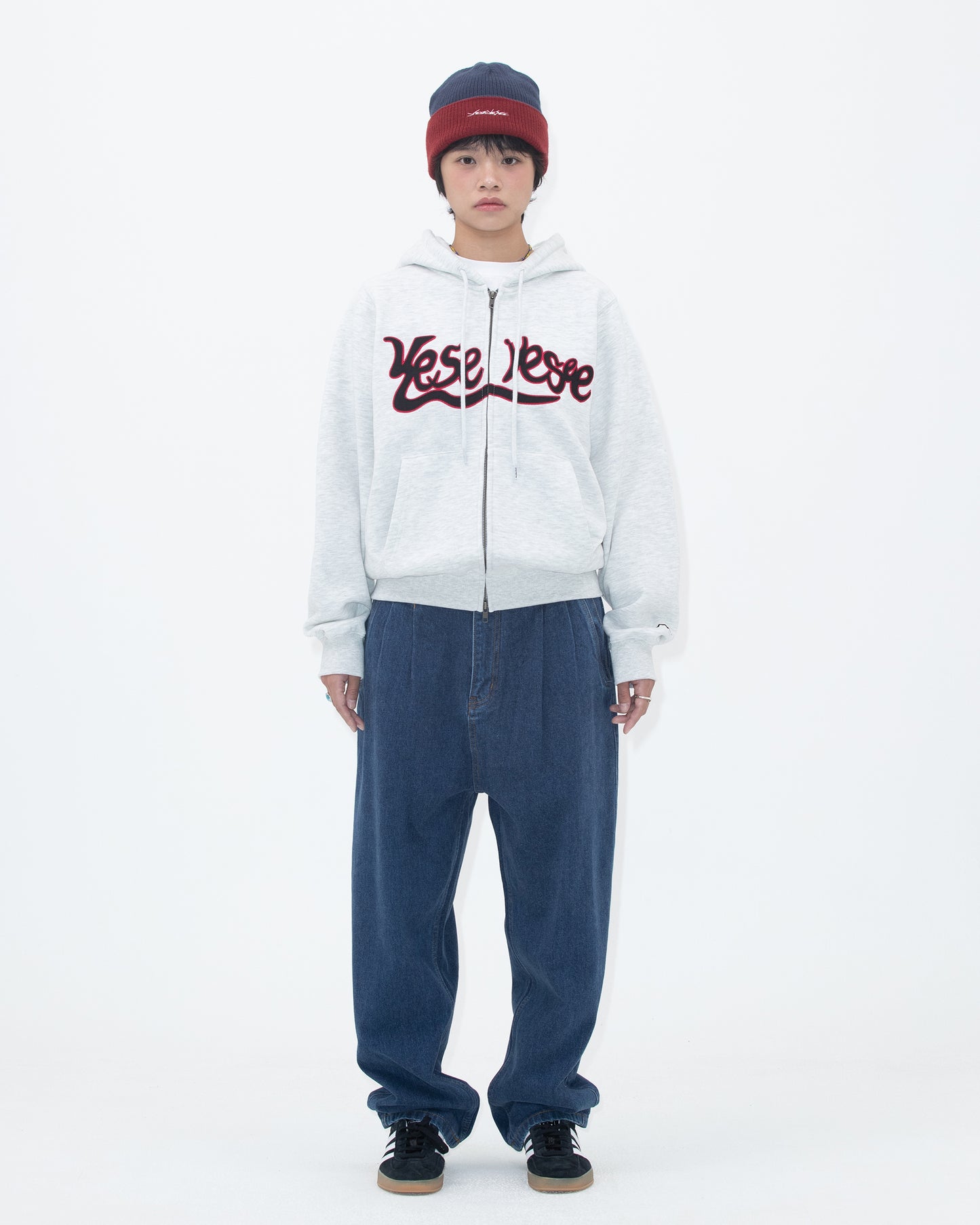 Y.E.S Snail Logo Zip-up Hoodie (24FW)