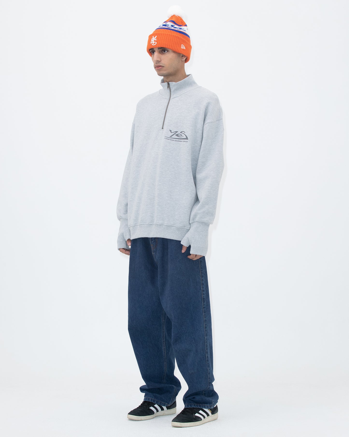 Y.E.S Thumb Hole Half Zip